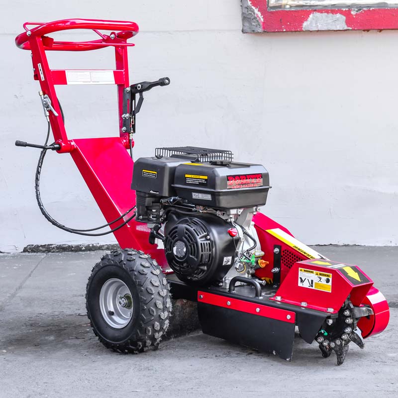 汽油小型树桩粉碎机 | 园林残留树墩清理机