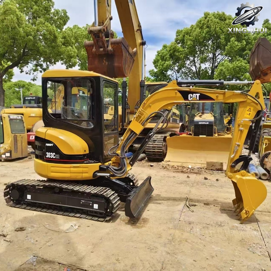 Used CAT303C Mini Crawler Excavator