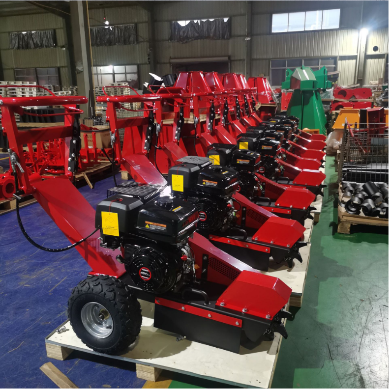 汽油小型树桩粉碎机 | 园林残留树墩清理机