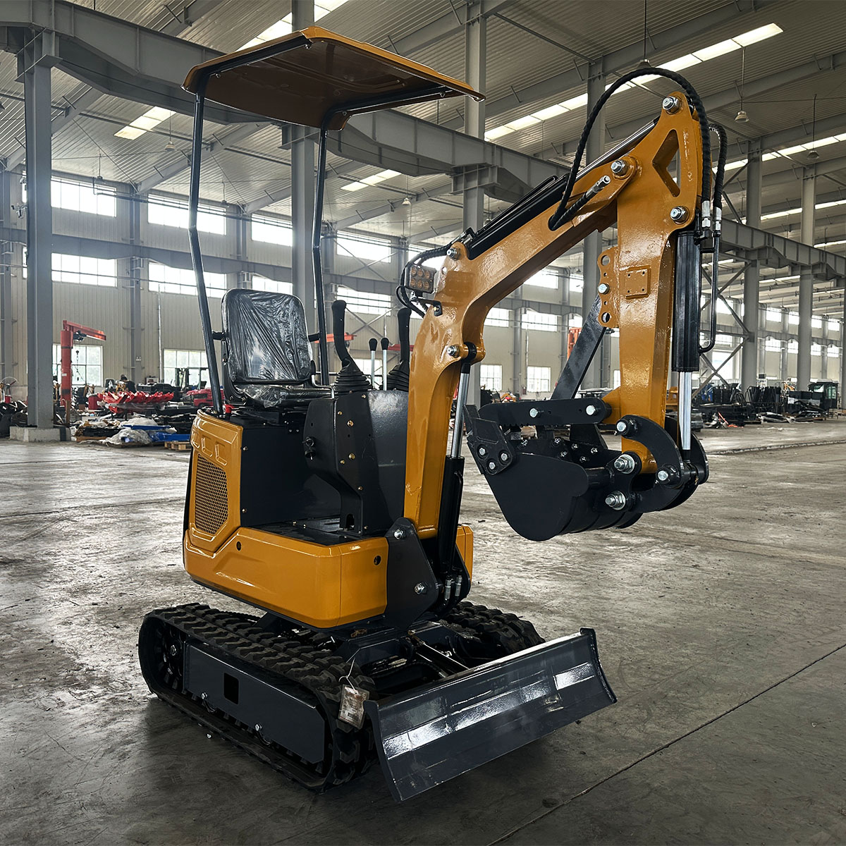 小象重工 ME08 小型挖掘机 0.8 吨农用挖沟机 室内破碎大棚种植小挖机