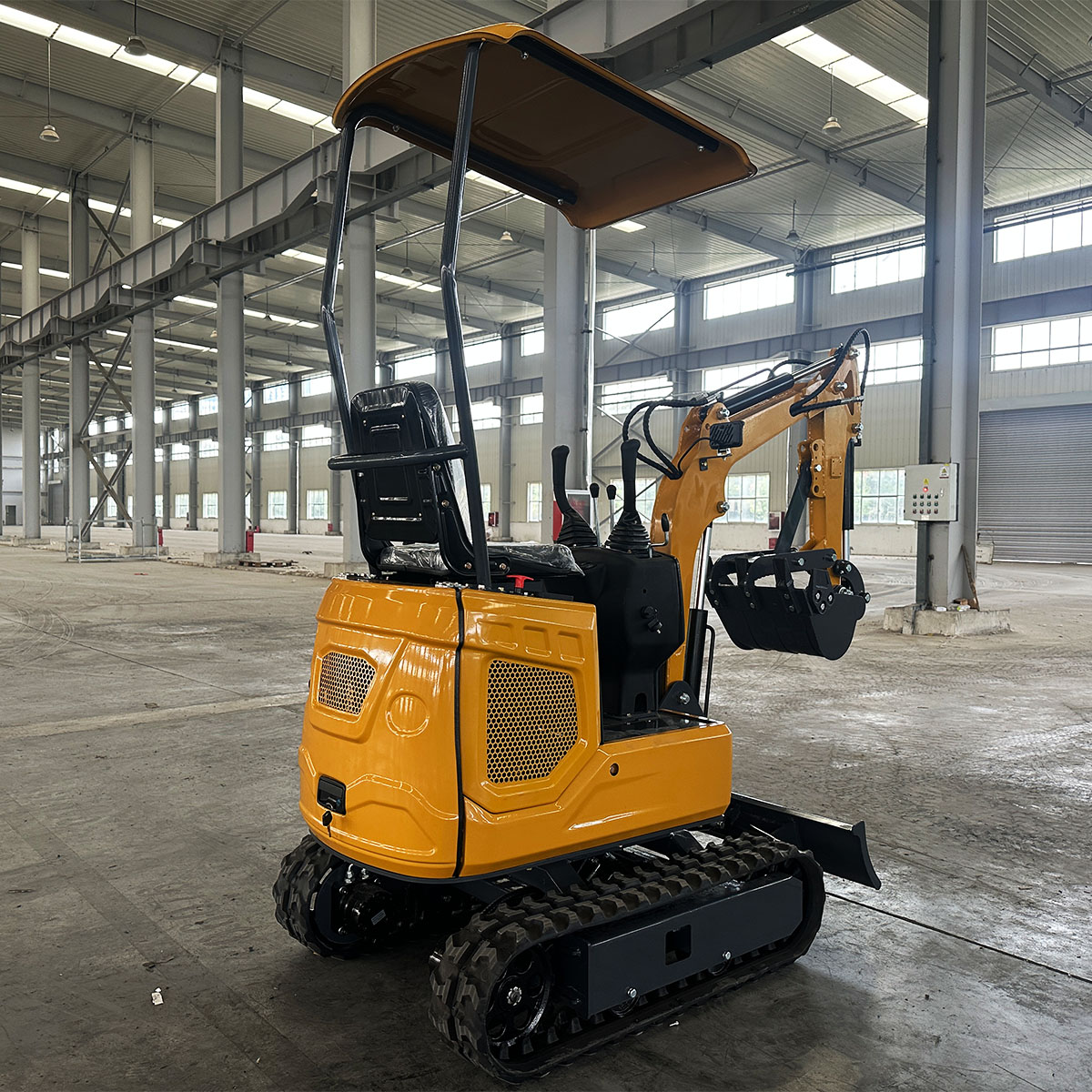 小象重工 ME08 小型挖掘机 0.8 吨农用挖沟机 室内破碎大棚种植小挖机