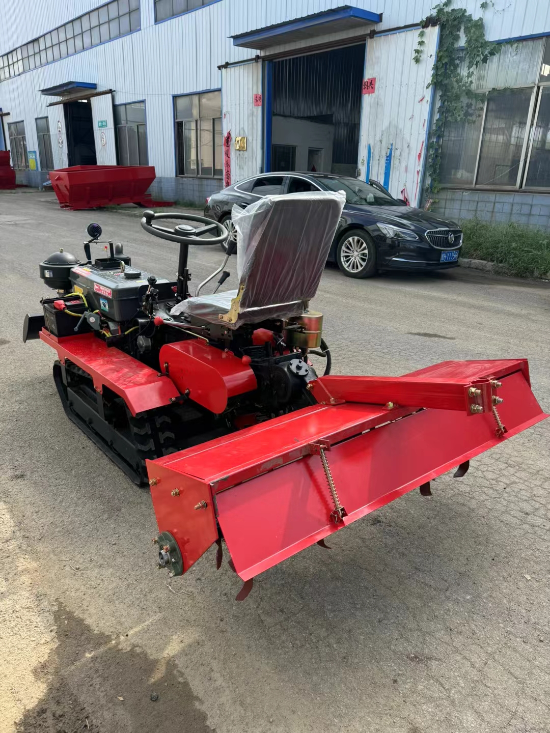 履带式多功能农用平地机｜农田整地机械