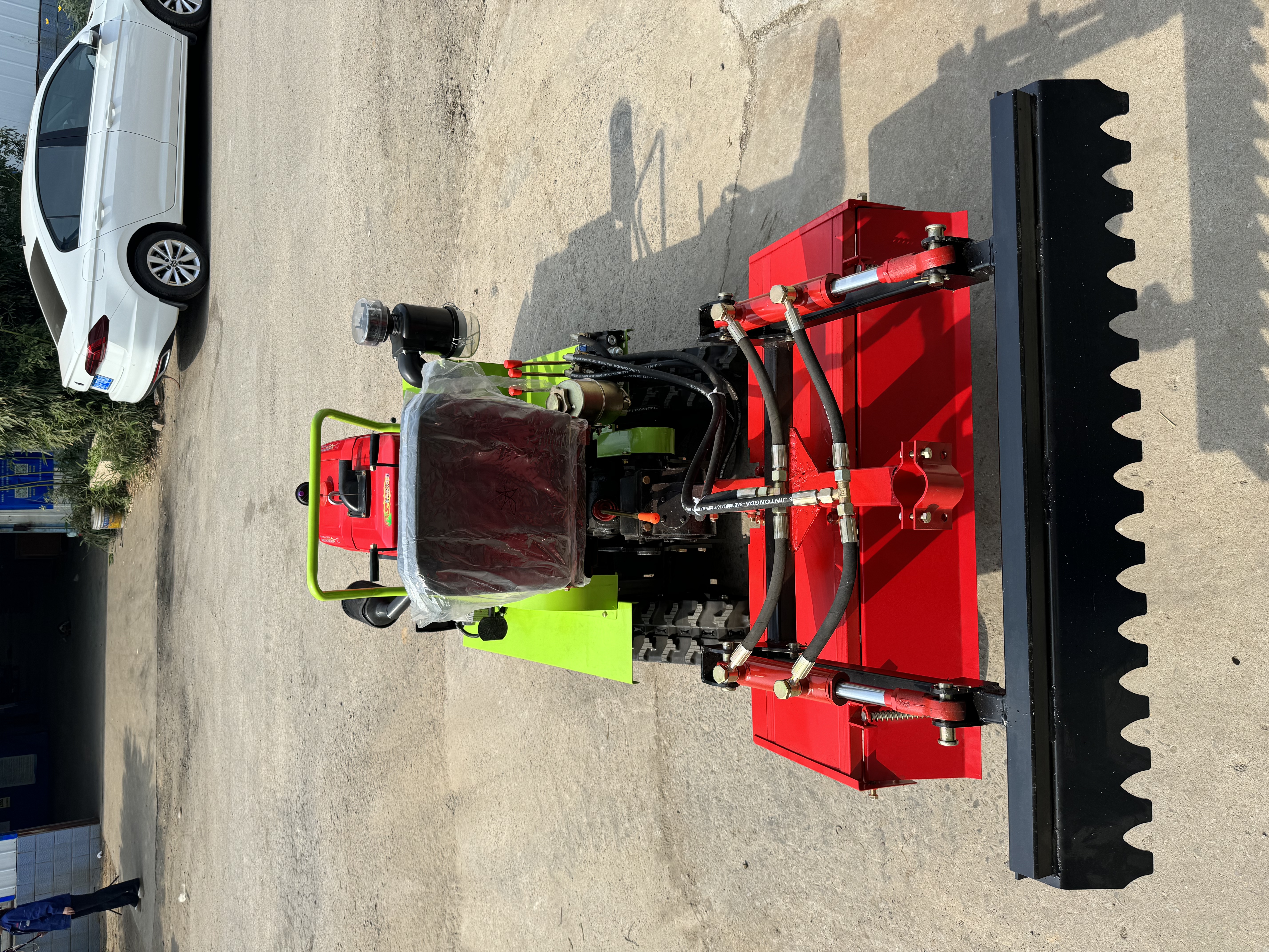 履带式多功能农用平地机｜农田整地机械