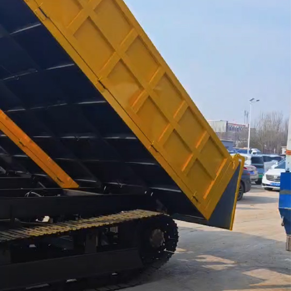 15 吨全地形履带式自卸车 | 欧二排放标准 农用履带式自卸运输车