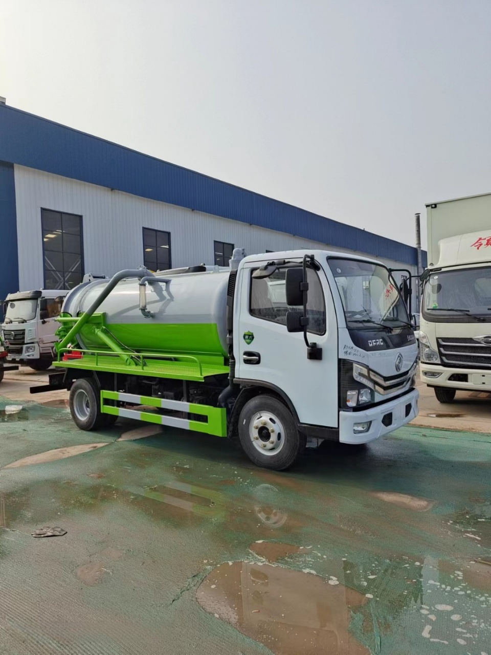 10m³ Sewage Suction Truck 180HP Yunnei Engine JAC/Dongfeng Chassis For Sale