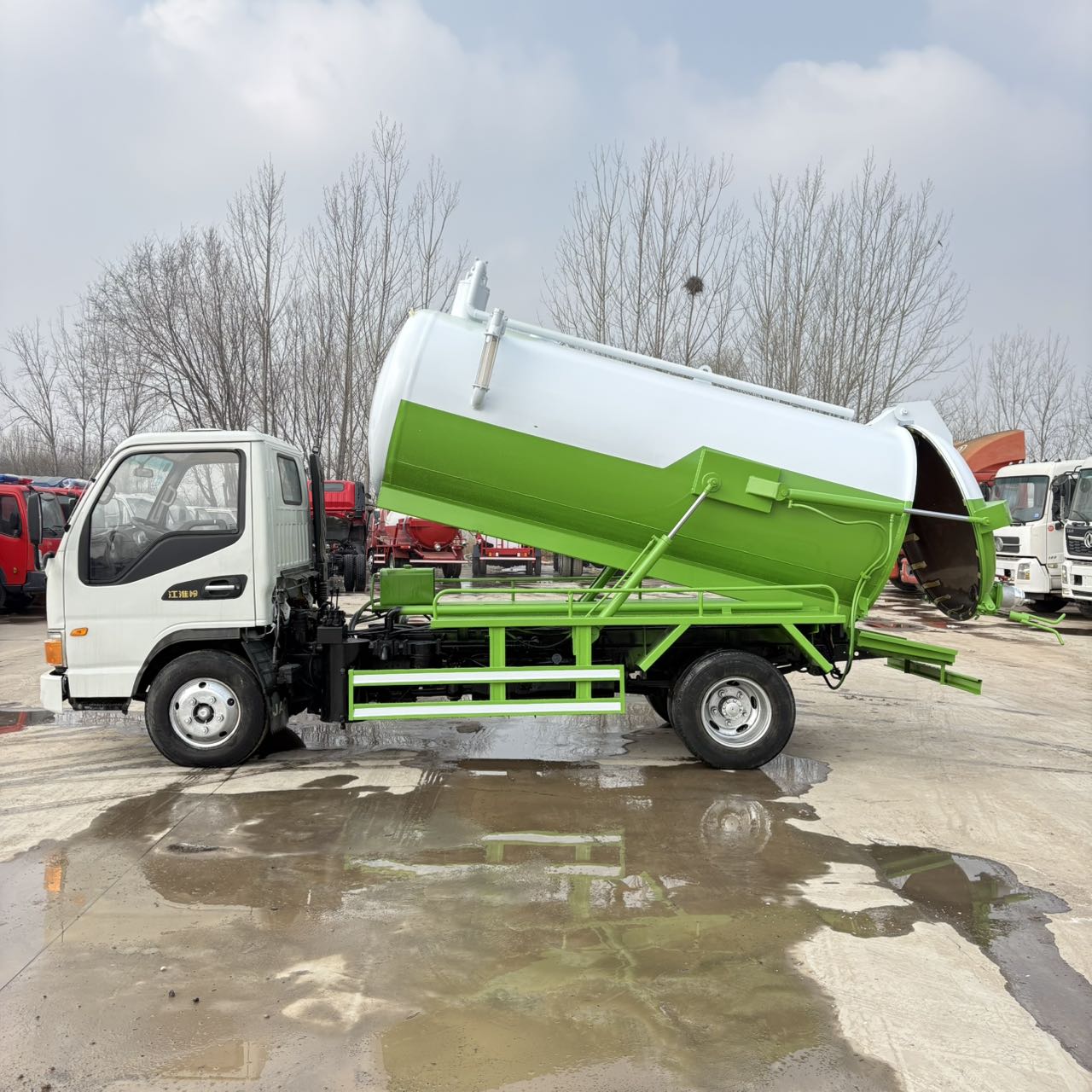 10m³ Sewage Suction Truck 180HP Yunnei Engine JAC/Dongfeng Chassis For Sale