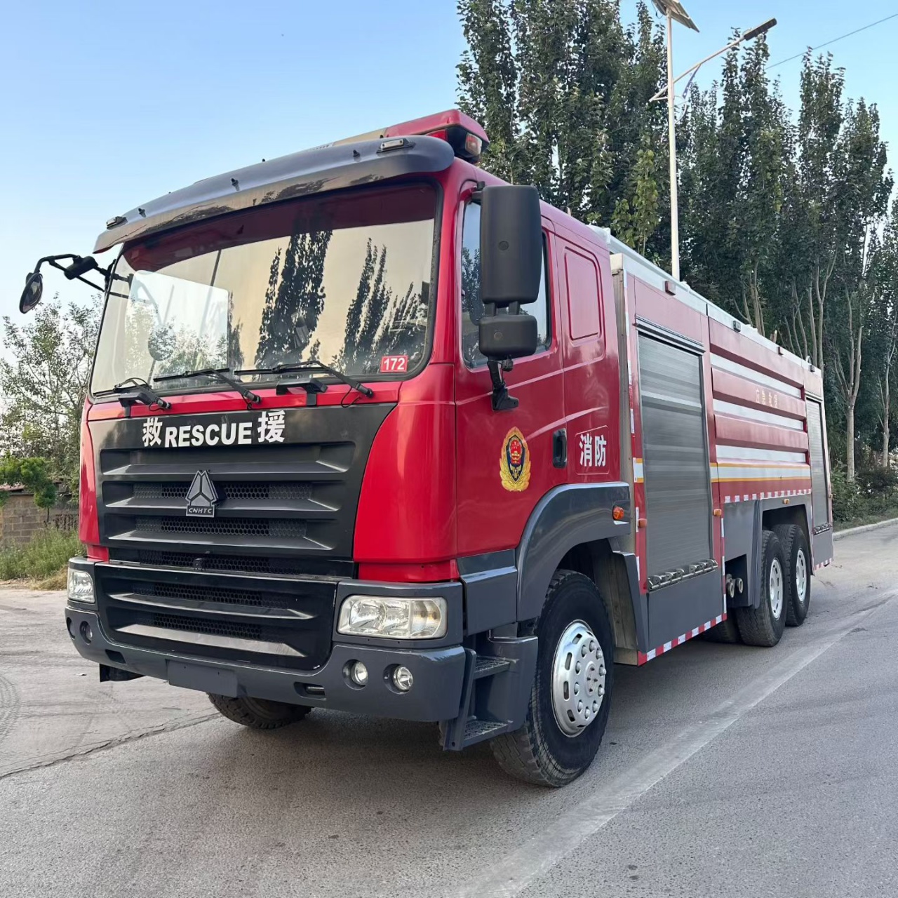 JP16 Fire Fighting Truck 10m³ Water 2m³ Foam 310HP Turbo Engine