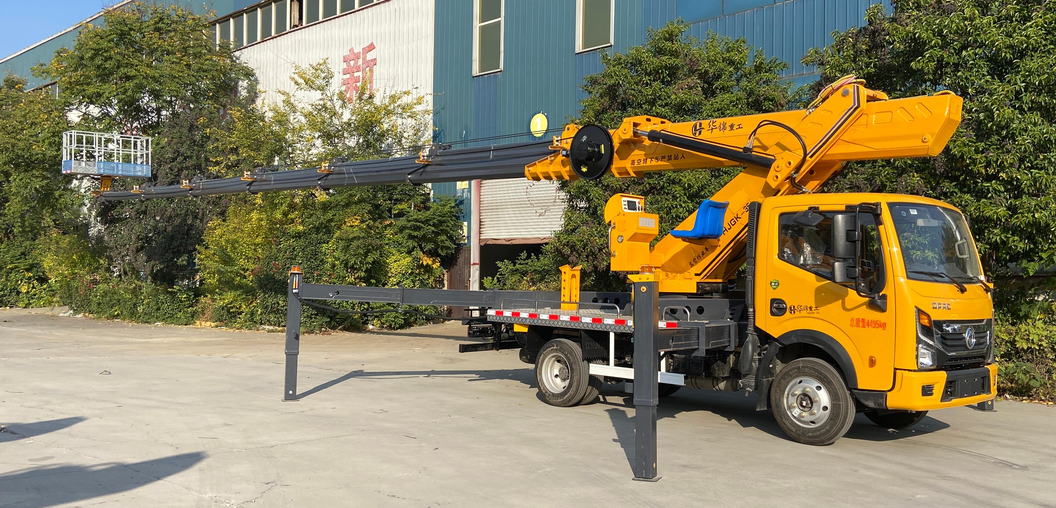 东风多利卡 GK35 蓝牌高空作业车 | 35 米高空作业平台车