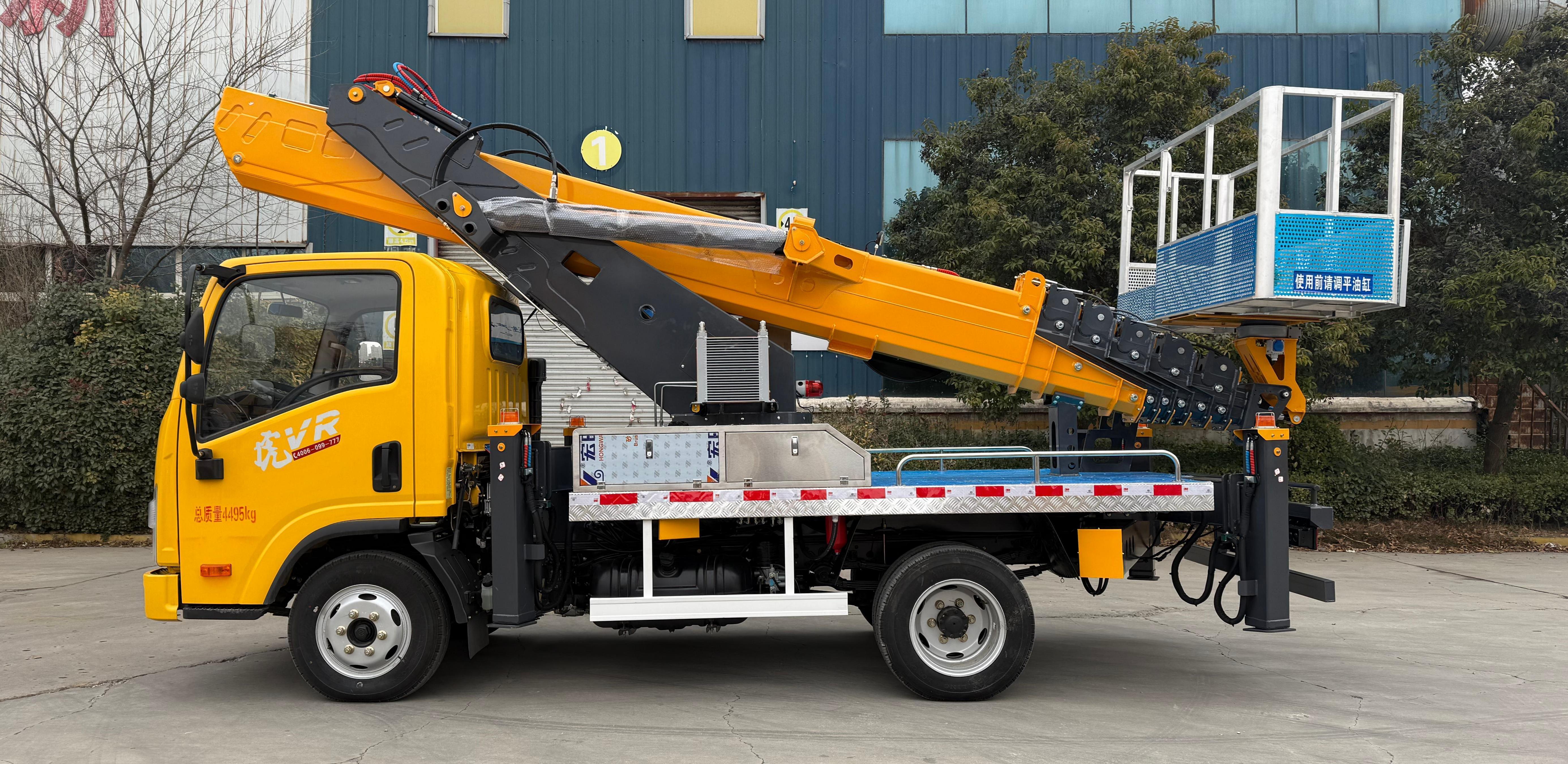 华锦重工一汽解放蓝牌GK35高空作业车