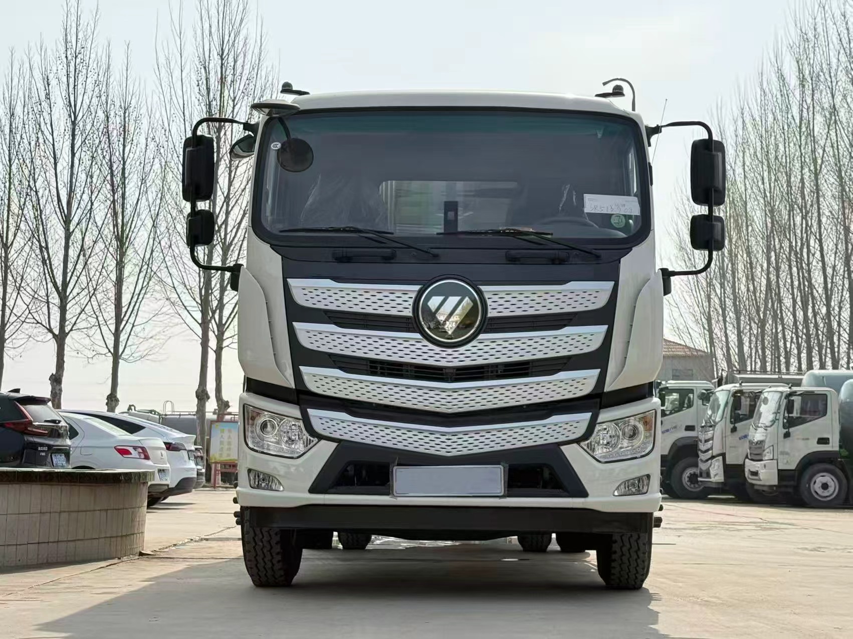 全新福田星球 14-18 立方米 4x2 手动挡后装压缩式垃圾车 245 马力 国五柴油垃圾压缩车 垃圾收集车