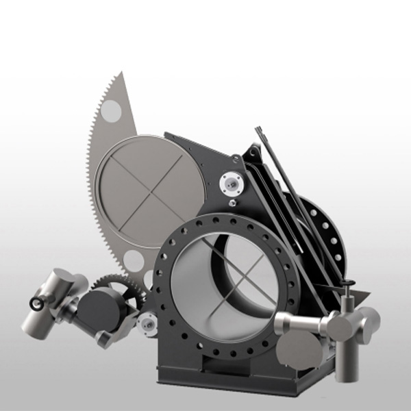 三点型快切盲板 | 通径 DN150‑DN1600 管道盲板，适用于大口径低压工况