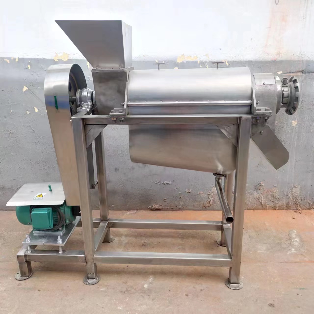 Industrial Spiral Juicer | 0.5-40t/h High Efficiency Fruit Vegetable Press Machine