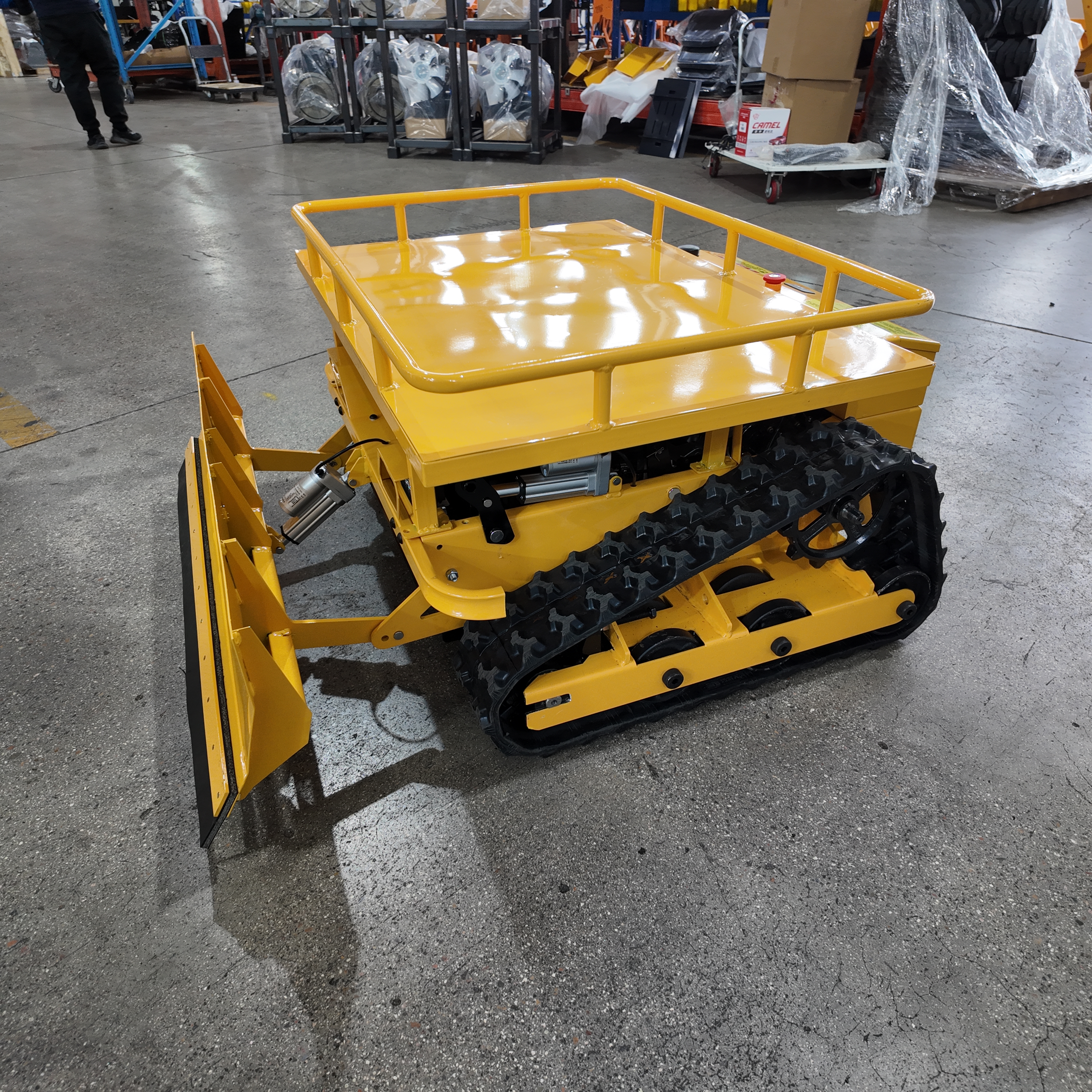 YM-550 Gasoline Lawn Mower | 24V 12Ah Remote Control 2000m²/h