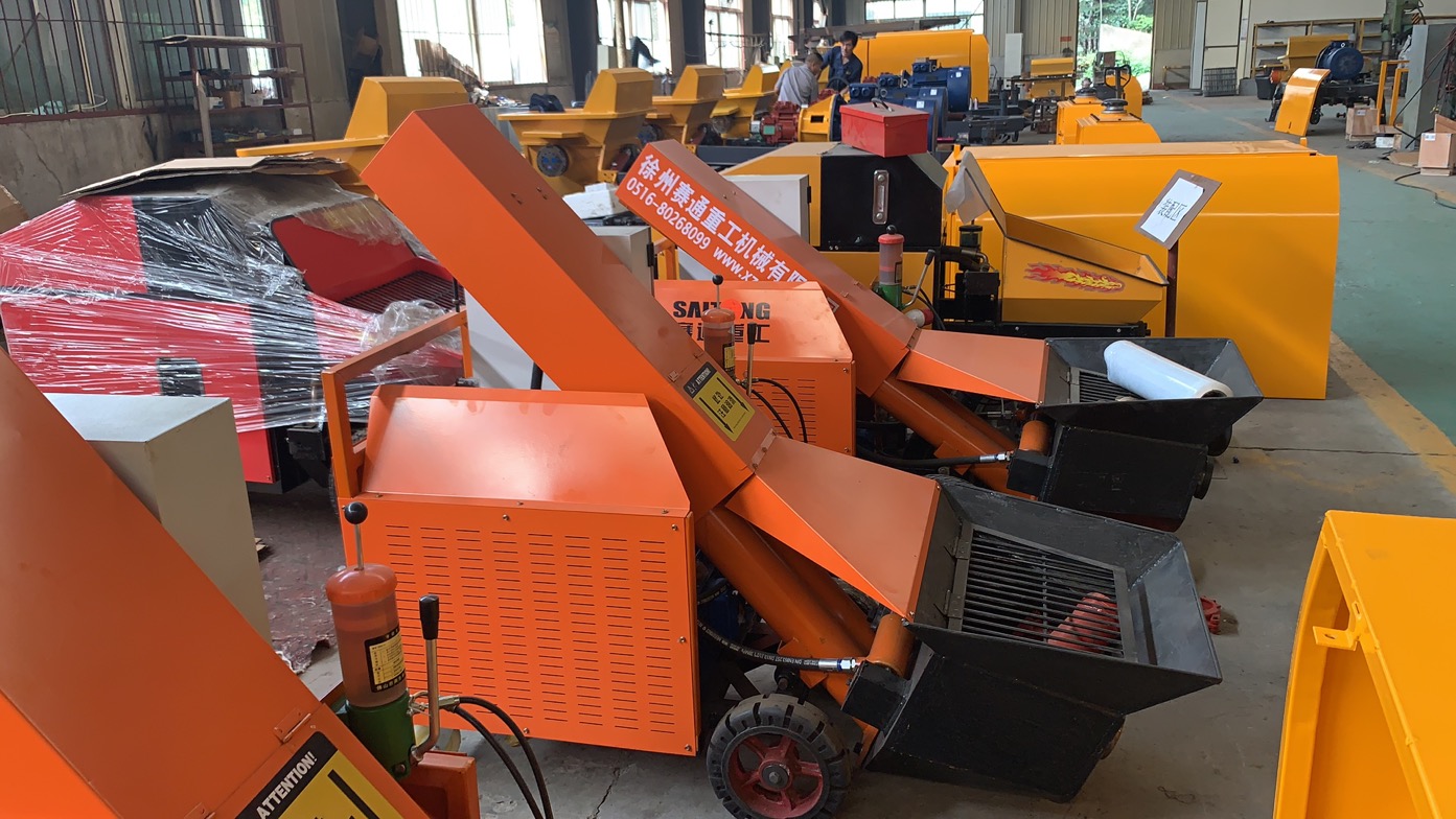 15KW Horizontal Concrete Pump | 10MPa Max Pressure for Construction Projects