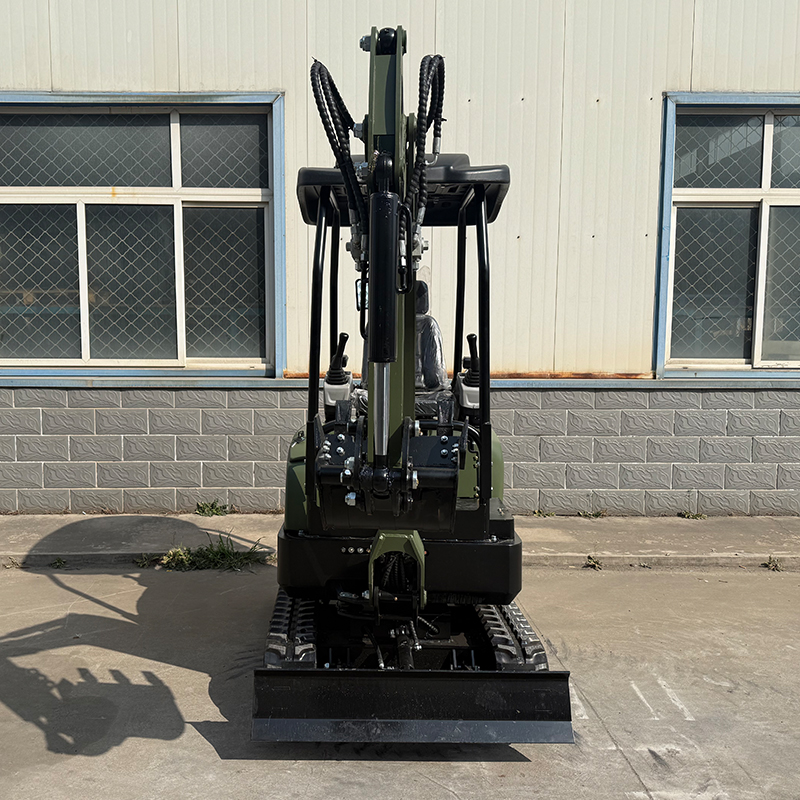 迷你象 ME17 微型挖掘机，适用于家用、花园、农田作业，通过 EPA、CE 认证。