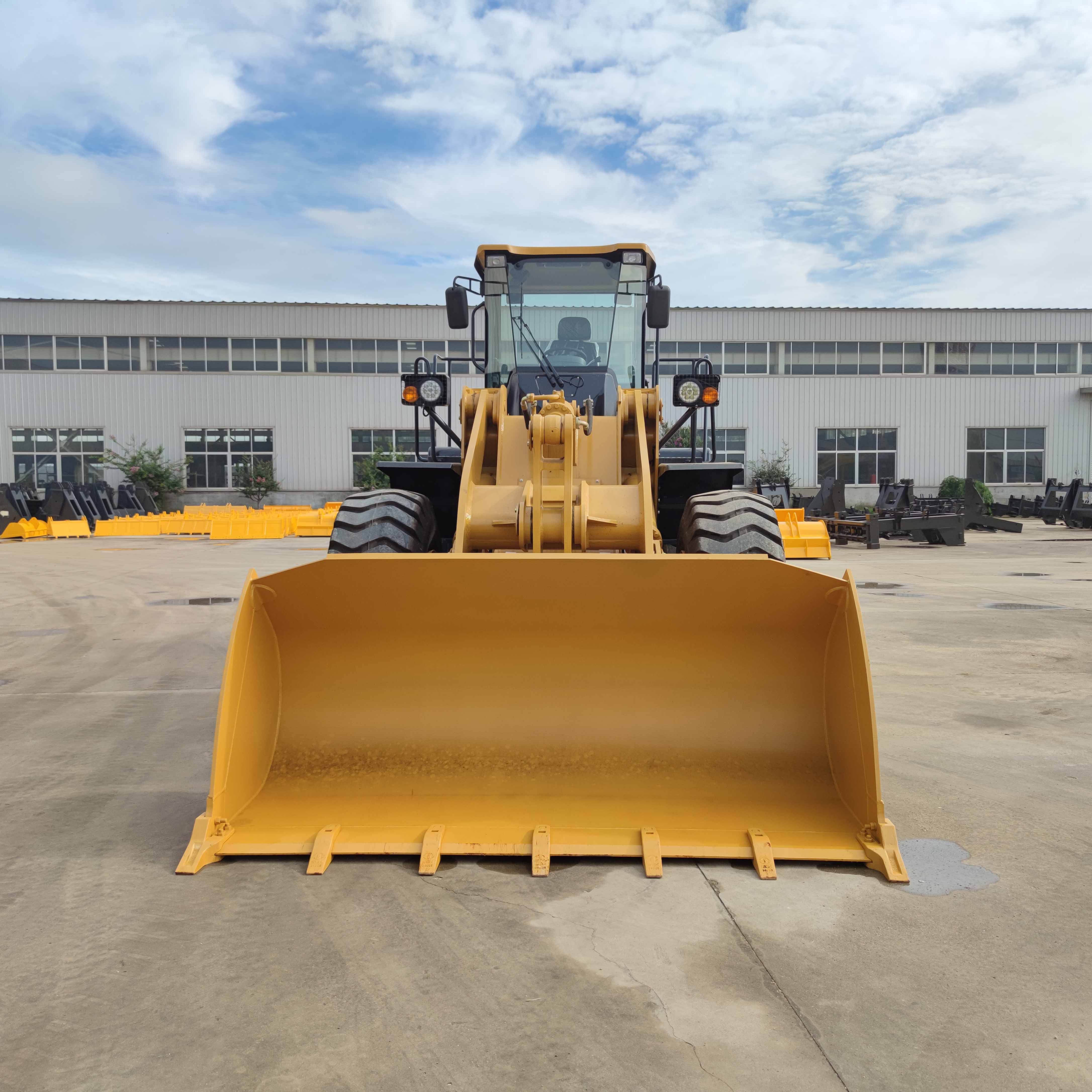 Tuoyuan Mini Wheel Loader | 162kW Front End Loader Diesel-Powered