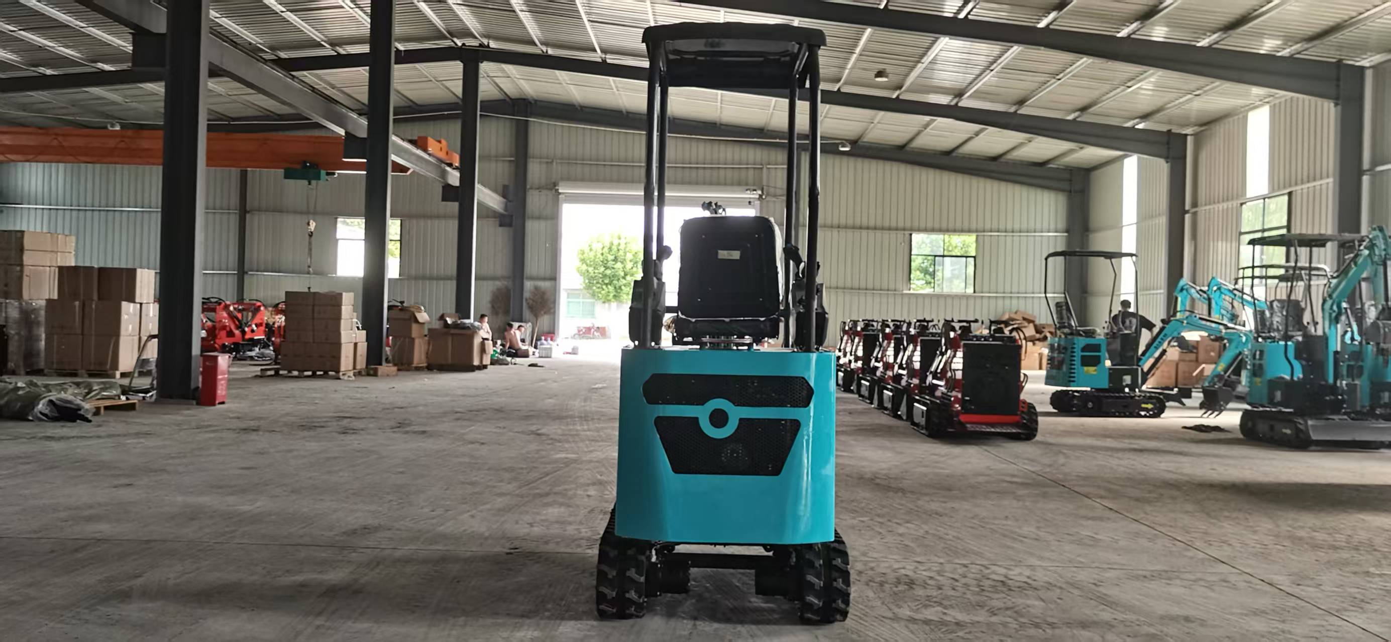 High Quality Mini 1.2 Ton Crawler Excavator Machine High Efficiency New Bucket 1 Year Factory Warranty