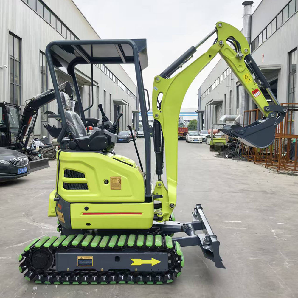 FREE SHIPPING Mini Excavator 1 Ton EPA Farm New Crawler Digger Excavadora Kubota Engine 0.6 Ton 2 Ton Small Excavators Machine