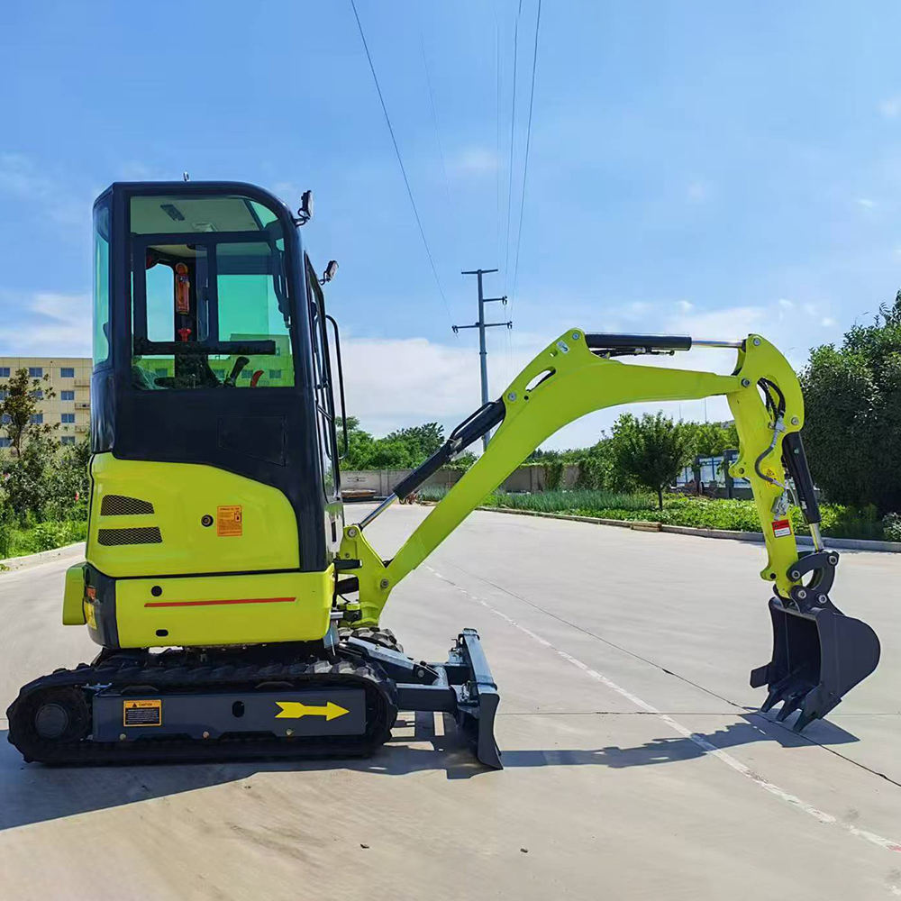 FREE SHIPPING Mini Excavator 1 Ton EPA Farm New Crawler Digger Excavadora Kubota Engine 0.6 Ton 2 Ton Small Excavators Machine