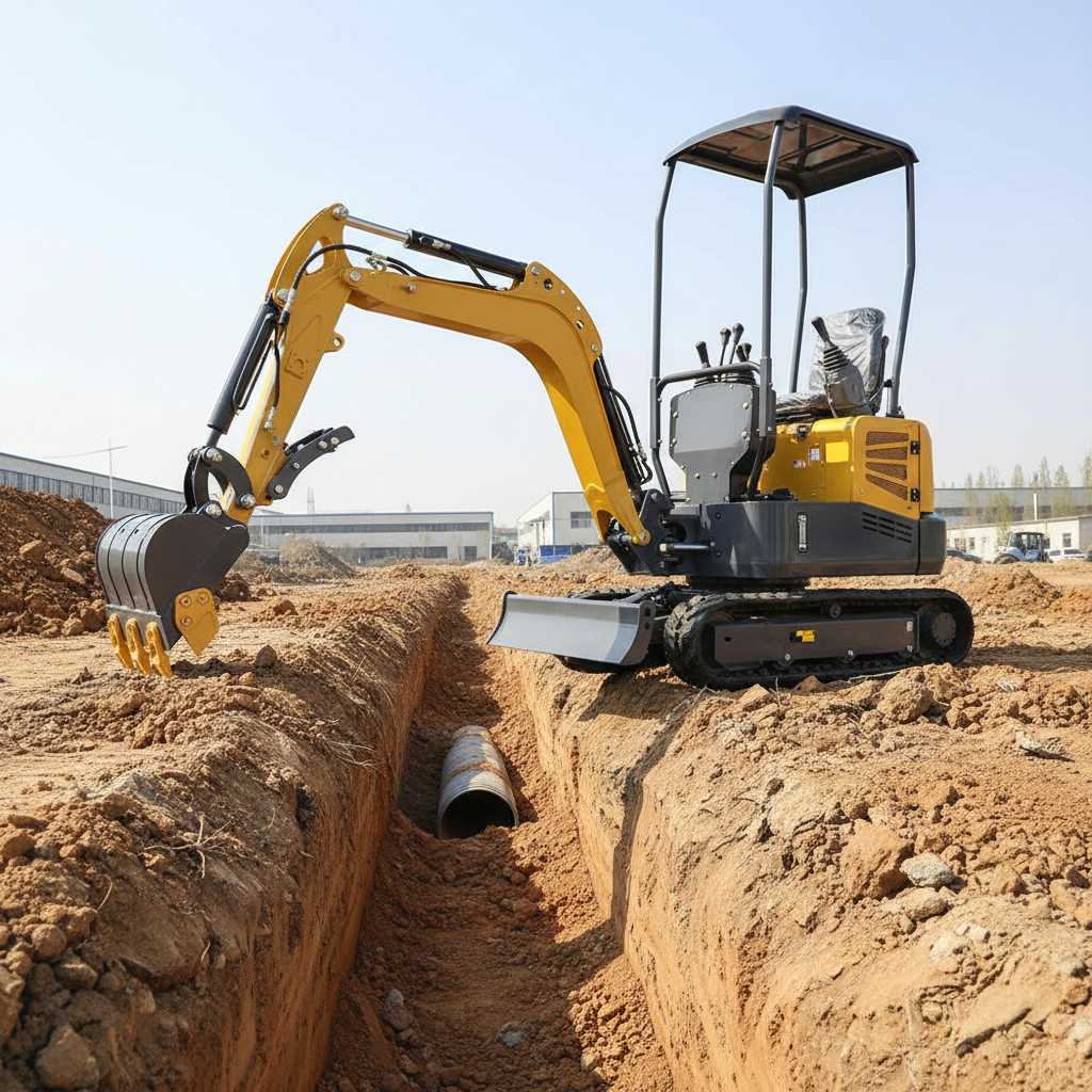 Free delivery, Kubota engine excavator, wholesale in China, compact new mini excavator.