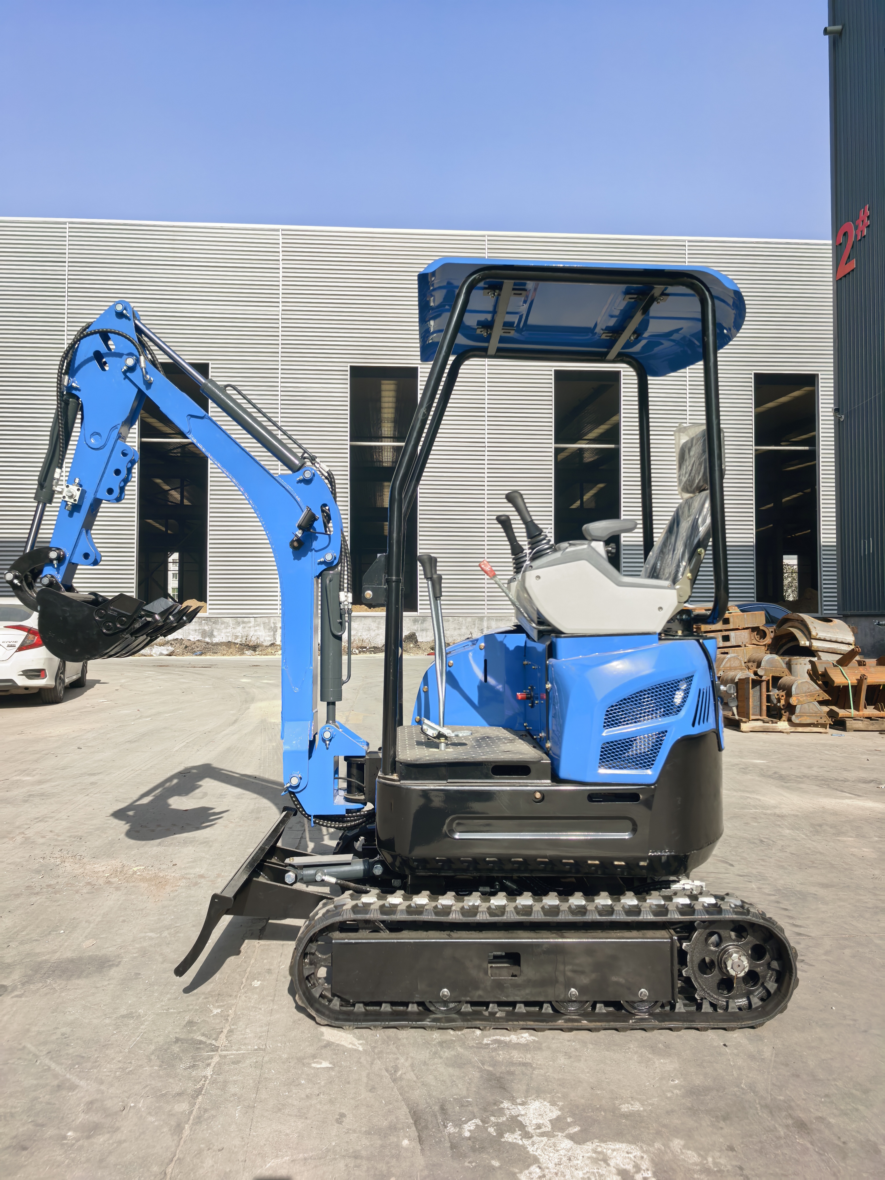 Free Shipping Excavators EPA Kubota Engine Digger Home Mini Excavators 1ton 2tons 3.5ton Small Excavator for Sale