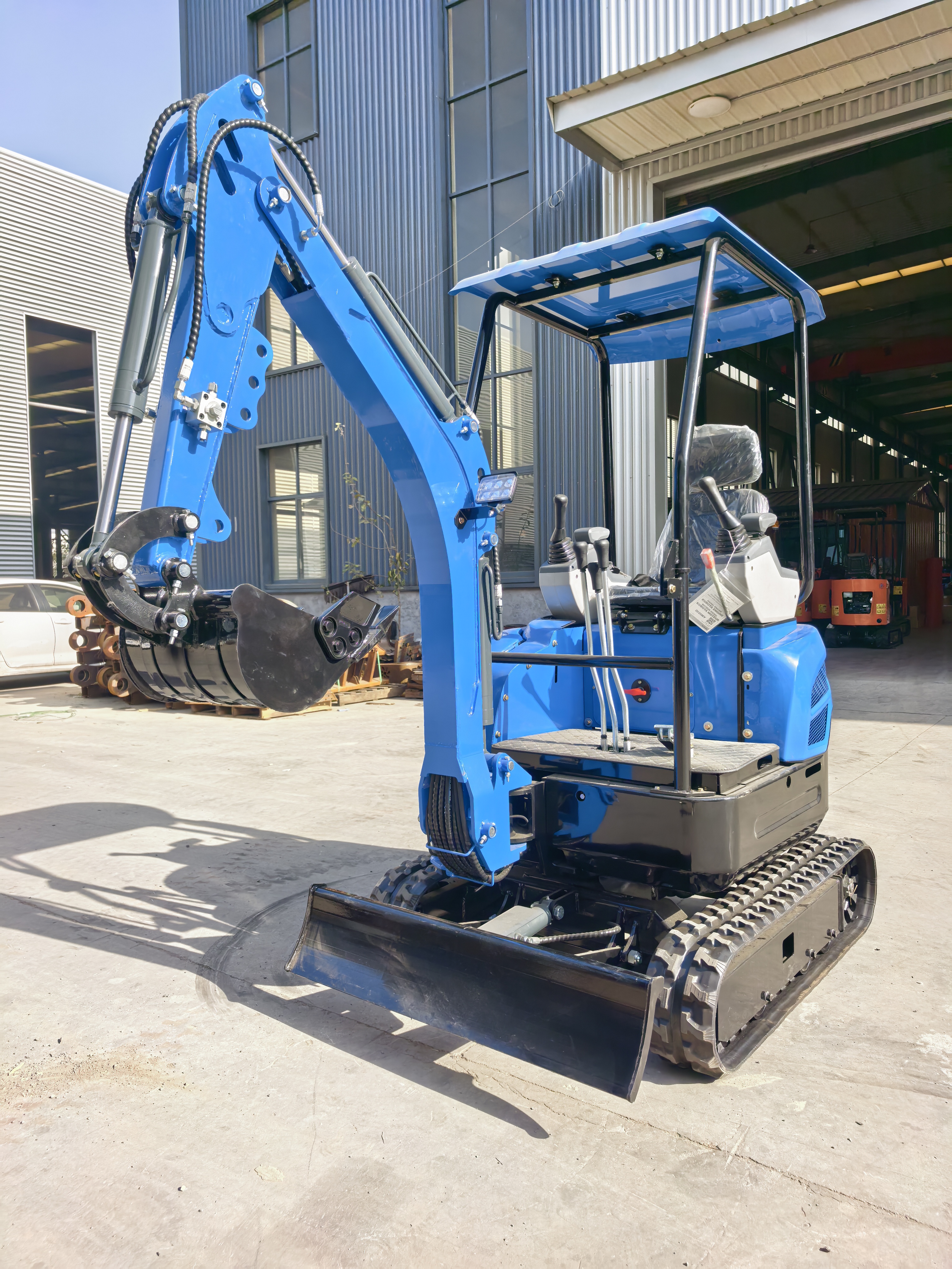 Free Shipping Excavators EPA Kubota Engine Digger Home Mini Excavators 1ton 2tons 3.5ton Small Excavator for Sale