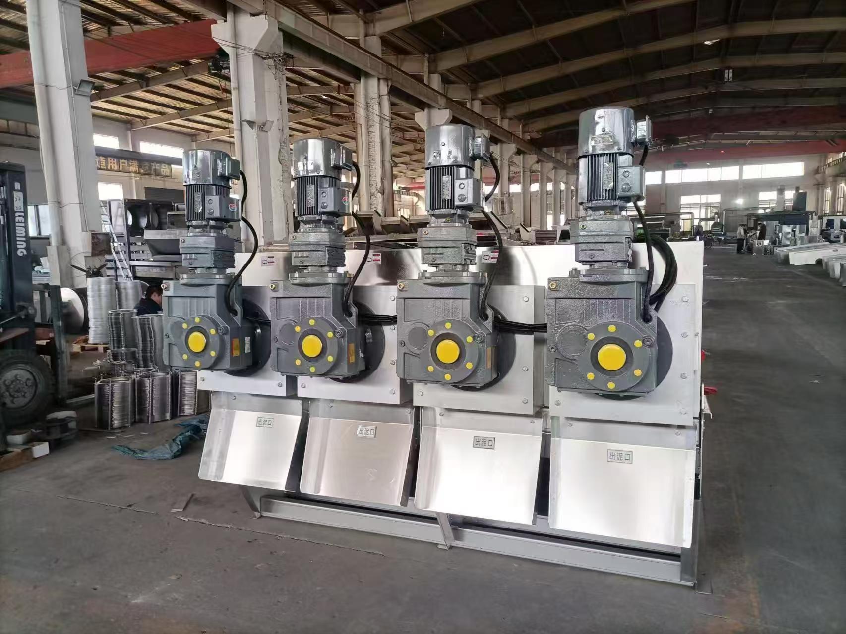 301 type sludge dewatering machine - tandem screw machine