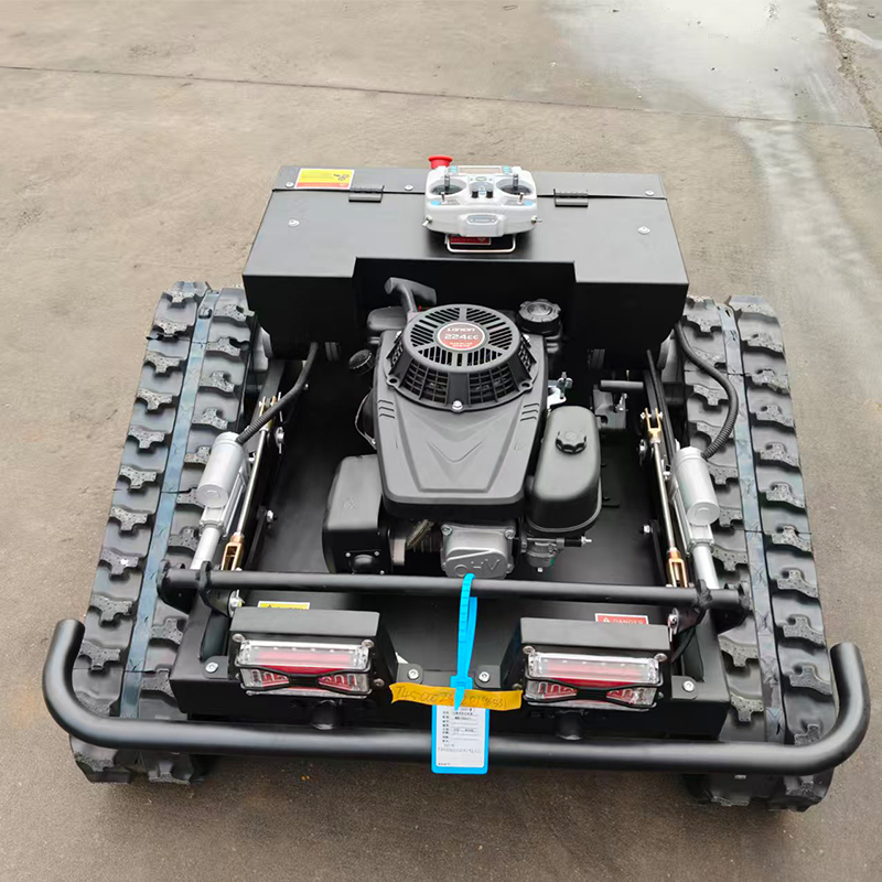 CE EPA EPR Free Shipping 800mm Diesel Engine Twin-cylinder 764cc 800W 4-Stroke All Terrain Agriculture Rubber Remote Lawn Mower