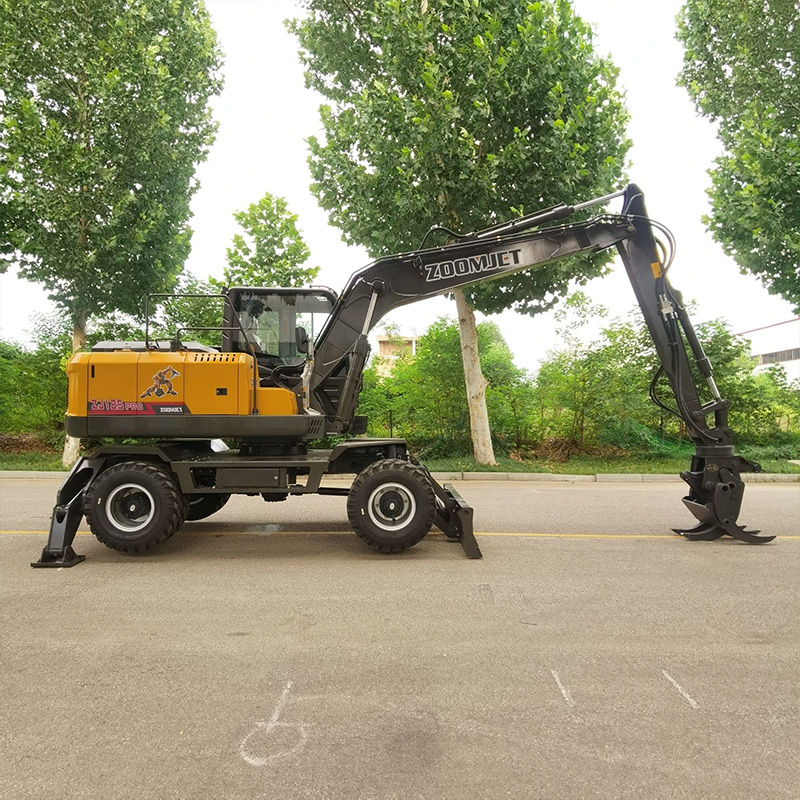 ZJ125W - 12 Ton Wheeled Excavator