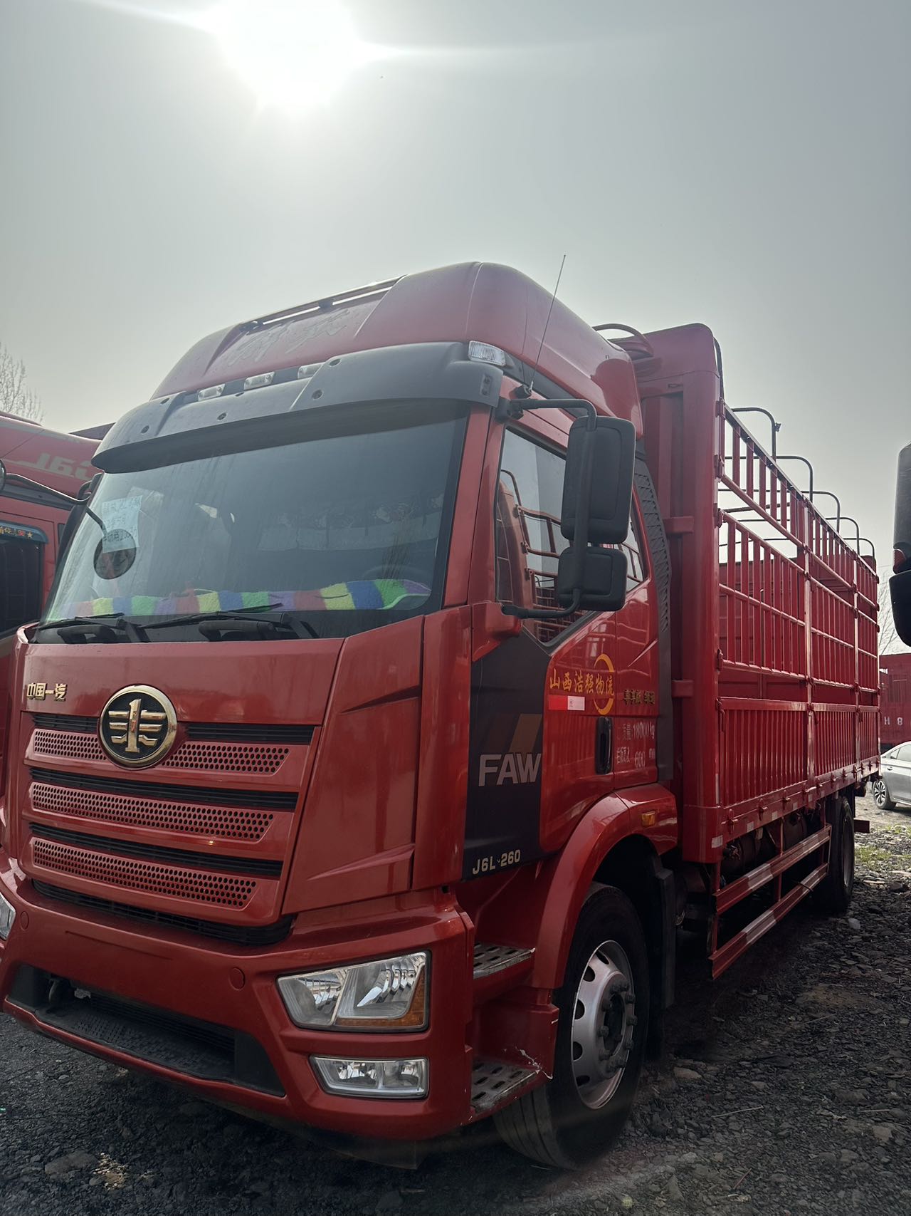 6.8 米高栏载货车 260 马力手动挡 国六 配置齐全 车况精品