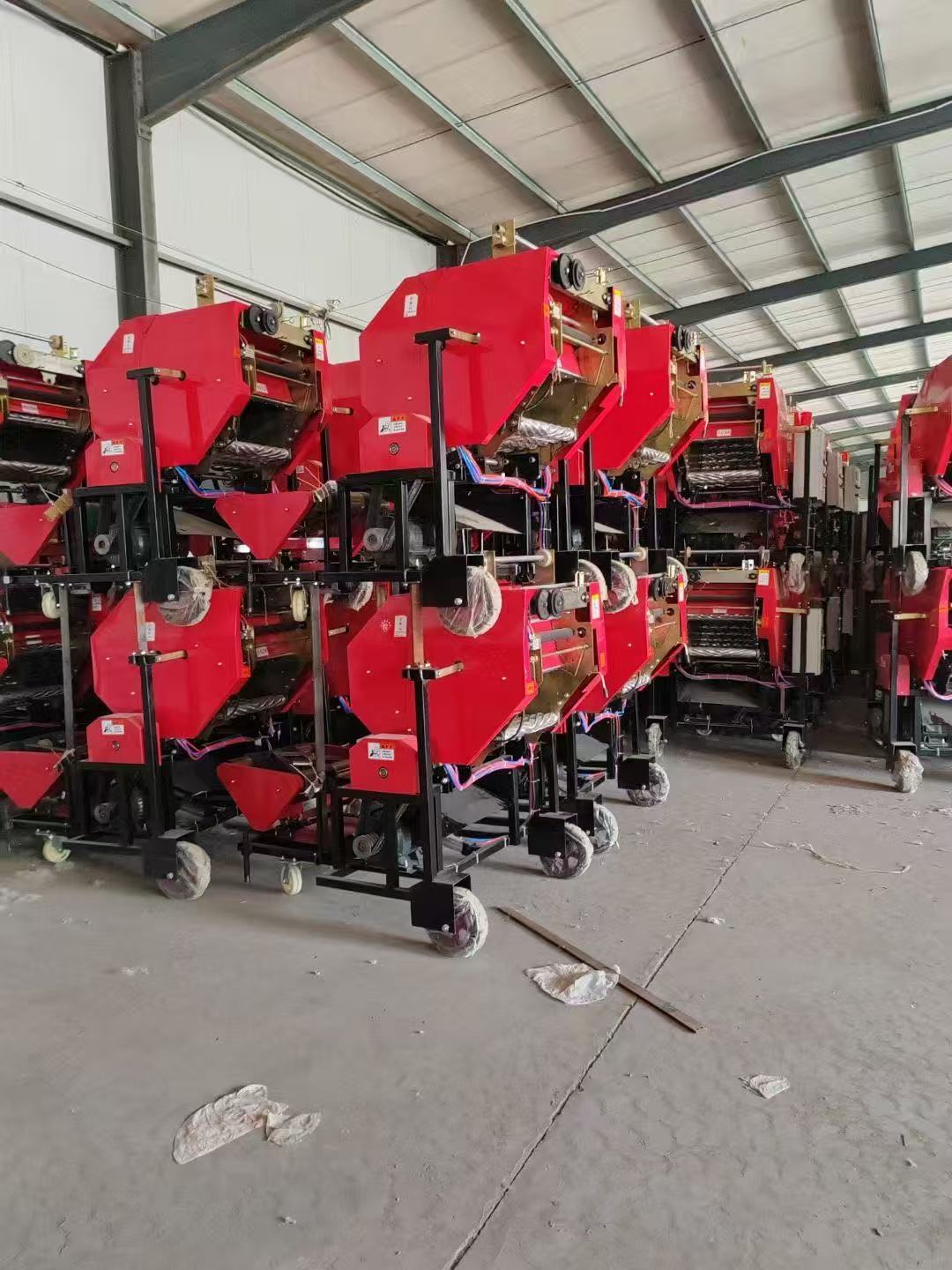 全自动秸秆牧草圆捆打包机