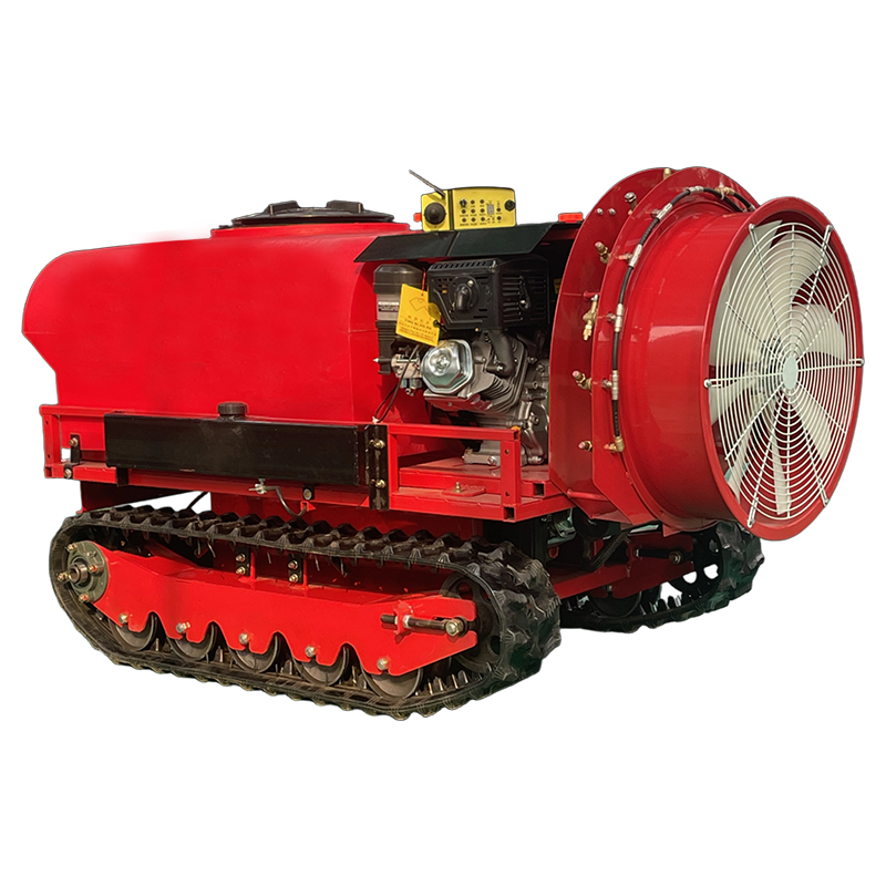 Remote Control Tracked Air Blast Sprayer