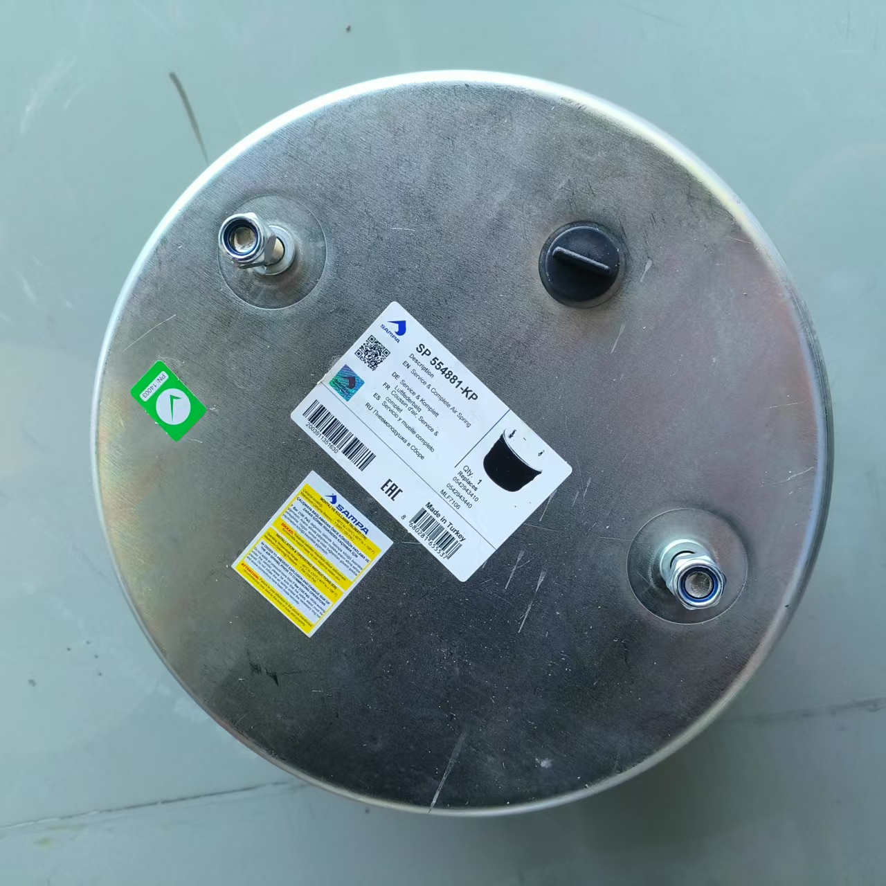 SAMPA SP 554881-KP 空气弹簧 重卡挂车减震气囊 奔驰沃尔沃通用