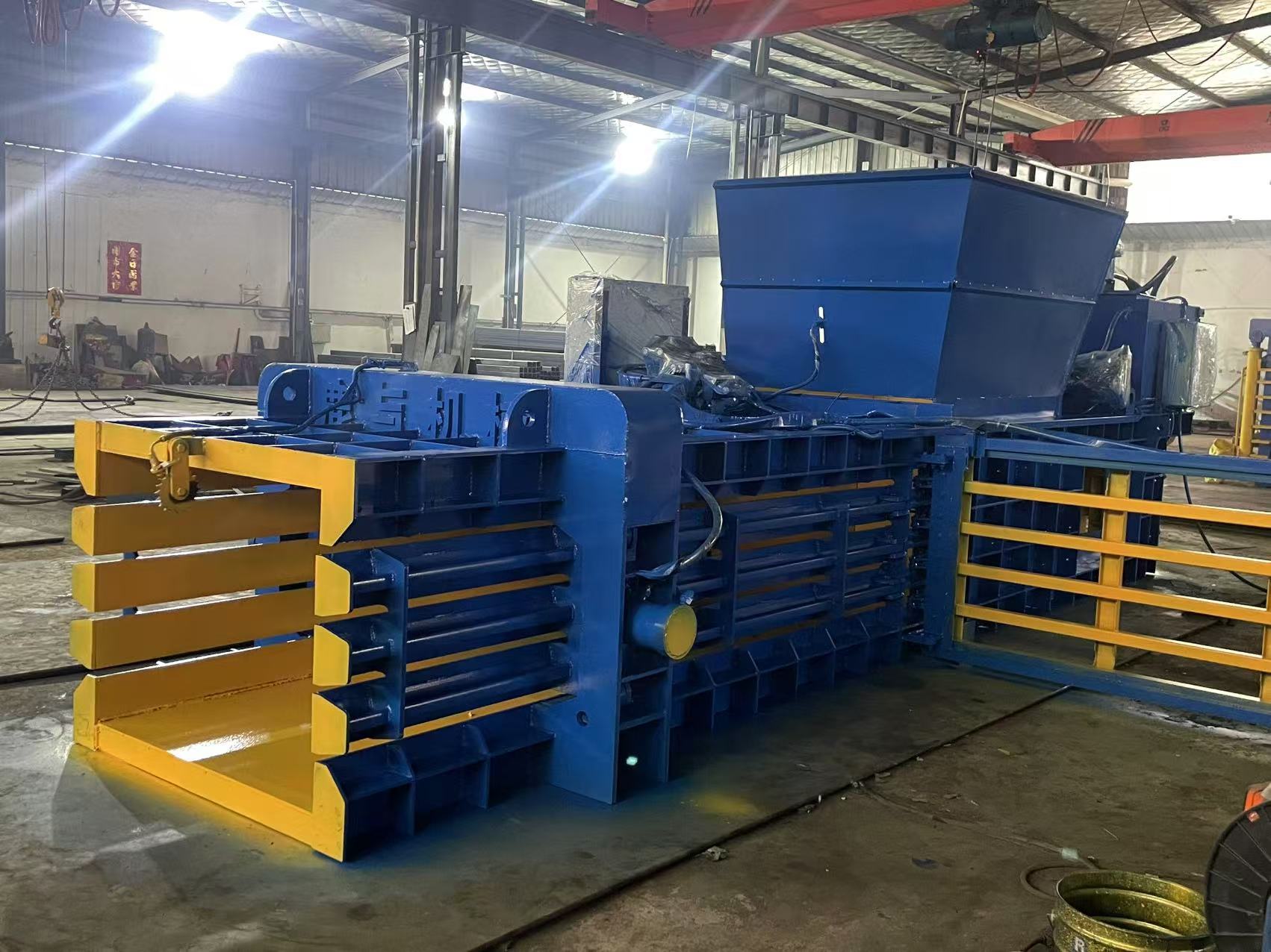 LY 系列全自动卧式液压打包机 80T-160T 废纸塑料薄膜压缩设备