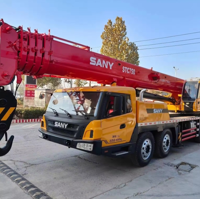 Sany STC750S 75T Straight Arm Crane