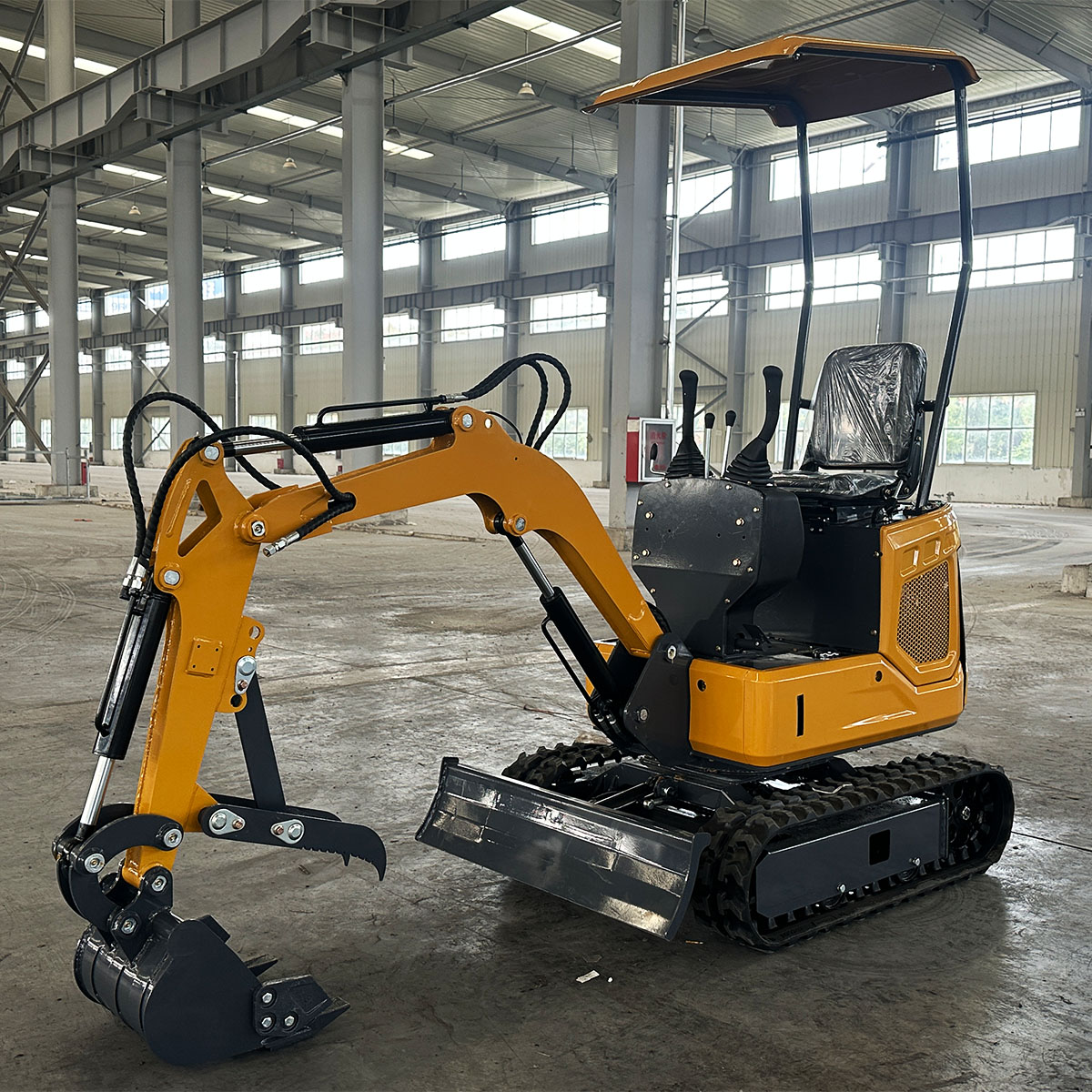 小象重工 ME08 小型挖掘机 0.8 吨农用挖沟机 室内破碎大棚种植小挖机