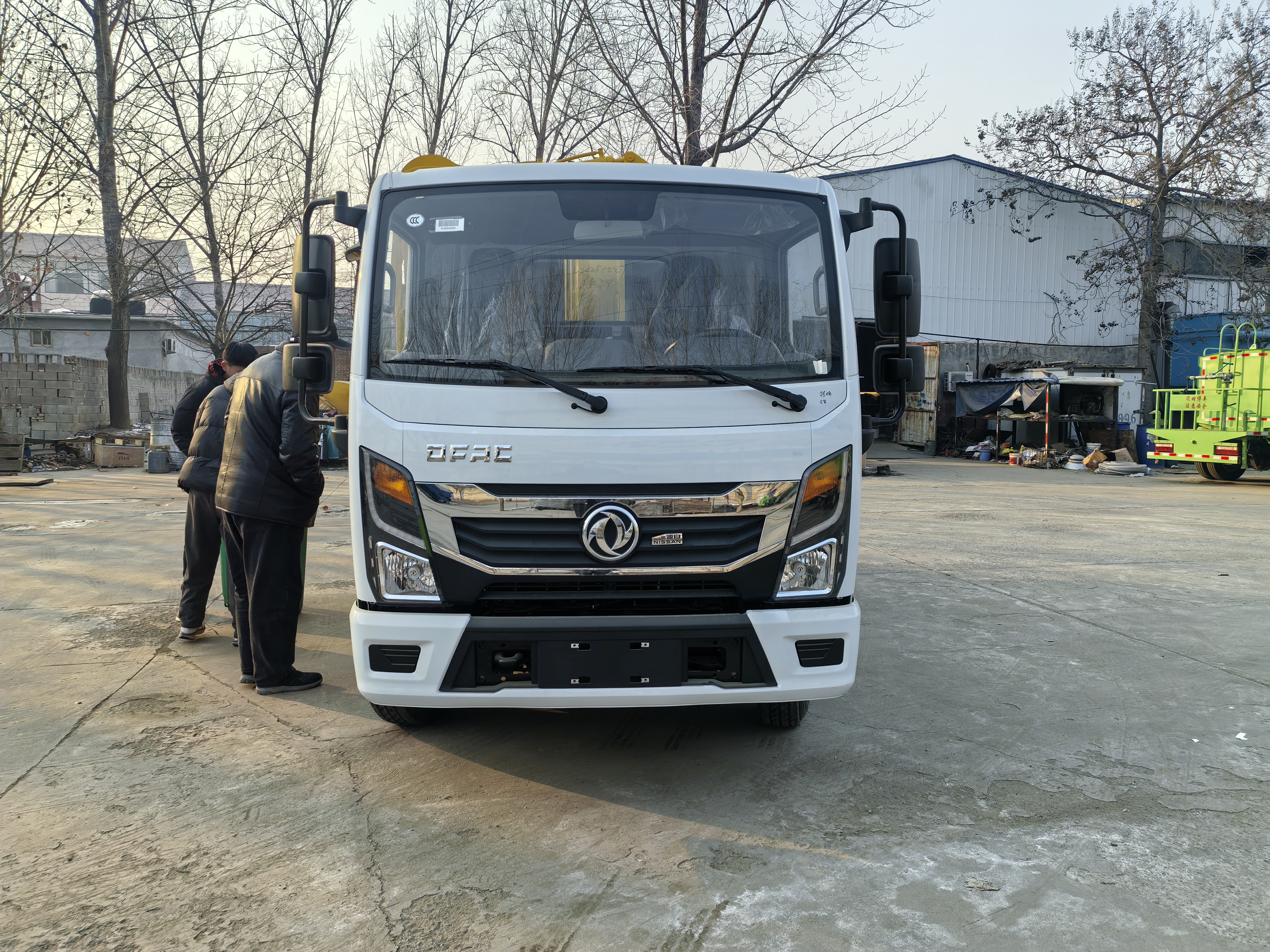 环卫挂桶式垃圾车 自动压缩 物业及街道垃圾收集转运车