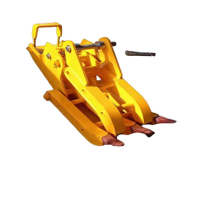 Hydraulic Log Grapple Wood Grabber For Excavator Rotatable Grapple Attachment