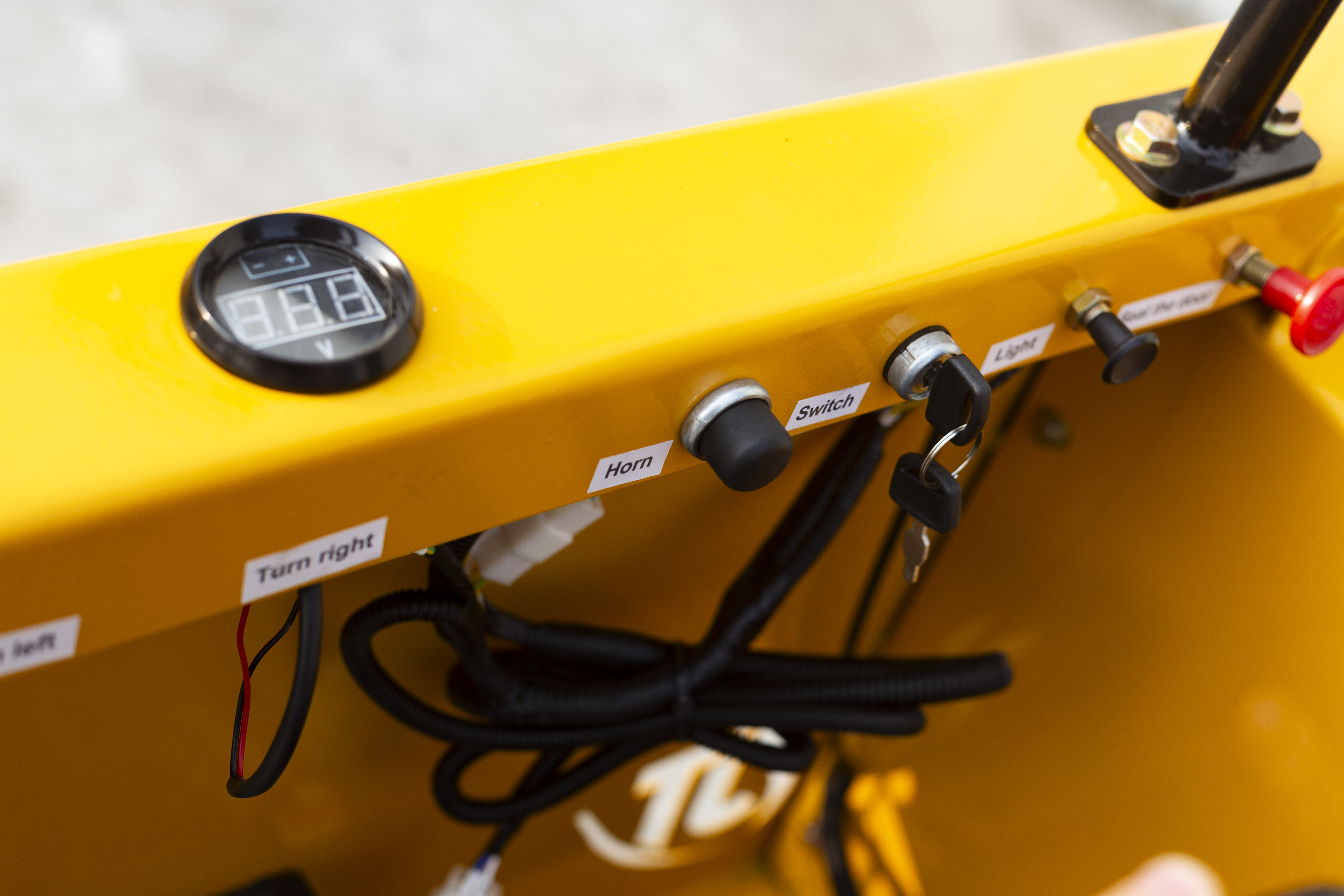 High Quality Small All-Terrain Crawler Dump Truck Hand-Held Mini Loader Diesel PLC & Gear Core Components 1 Year Warranty