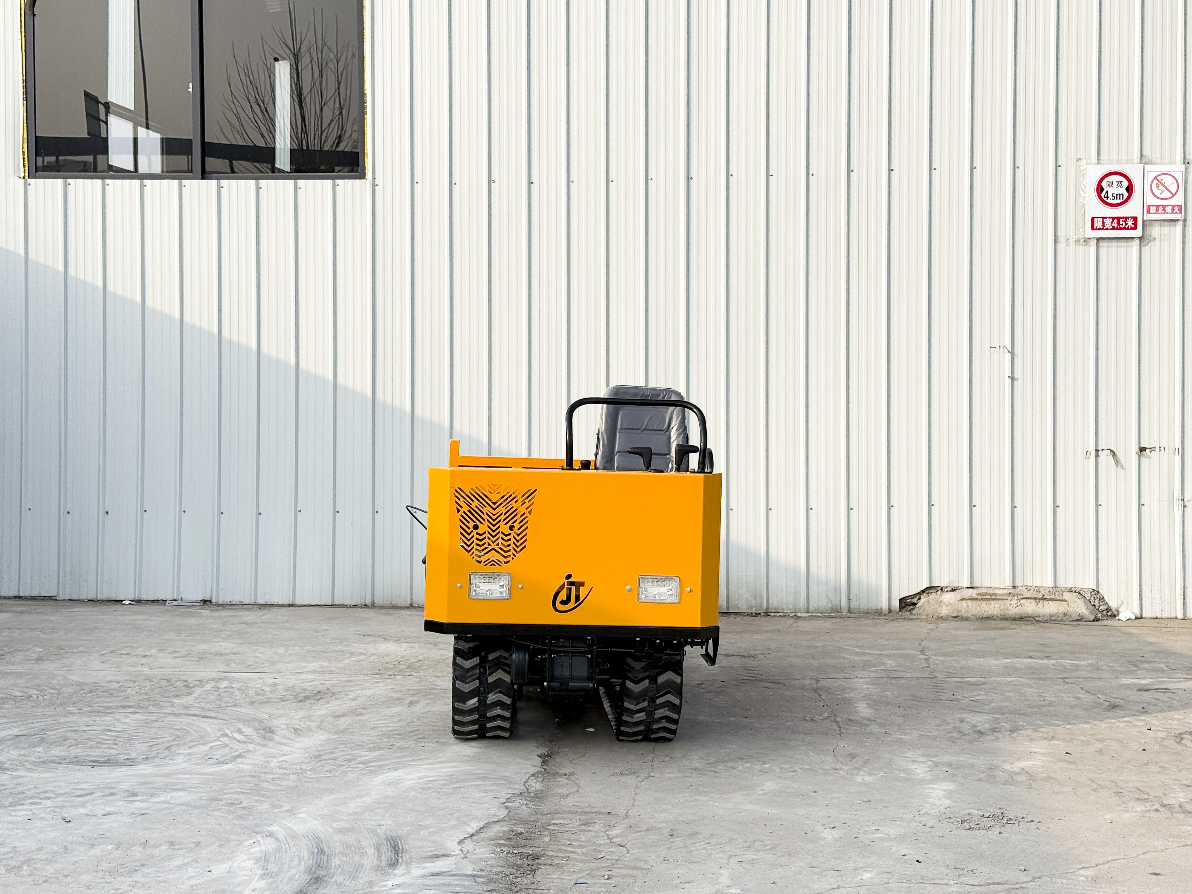 High Quality Small All-Terrain Crawler Dump Truck Hand-Held Mini Loader Diesel PLC & Gear Core Components 1 Year Warranty