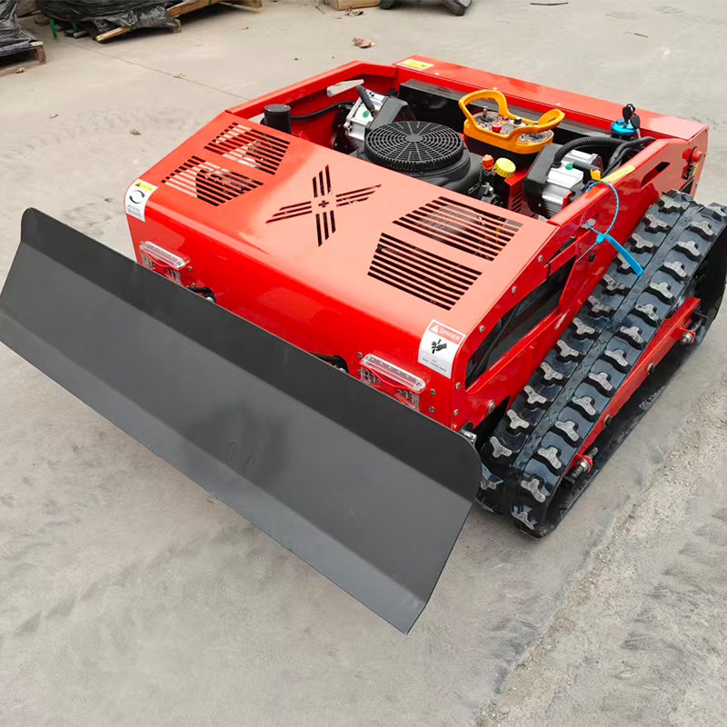 Free Shipping Smart Rc Lawn Mower Robot Remote Mini Tractor Zero Turn Industrial Grade 800W Gasoline Snow Plow Snow Blade