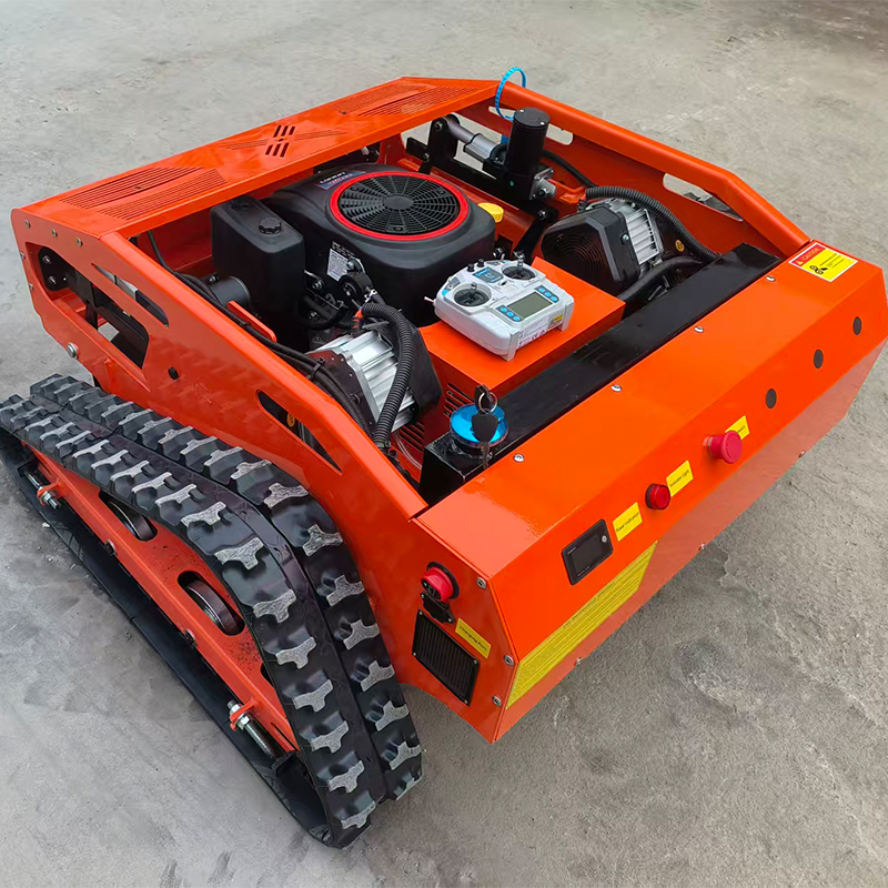 Free Shipping Smart Rc Lawn Mower Robot Remote Mini Tractor Zero Turn Industrial Grade 800W Gasoline Snow Plow Snow Blade