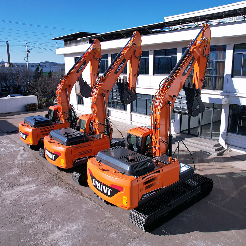 Crawler Construction Excavator Reinforced Frame High Strength Urban Construction Machinery