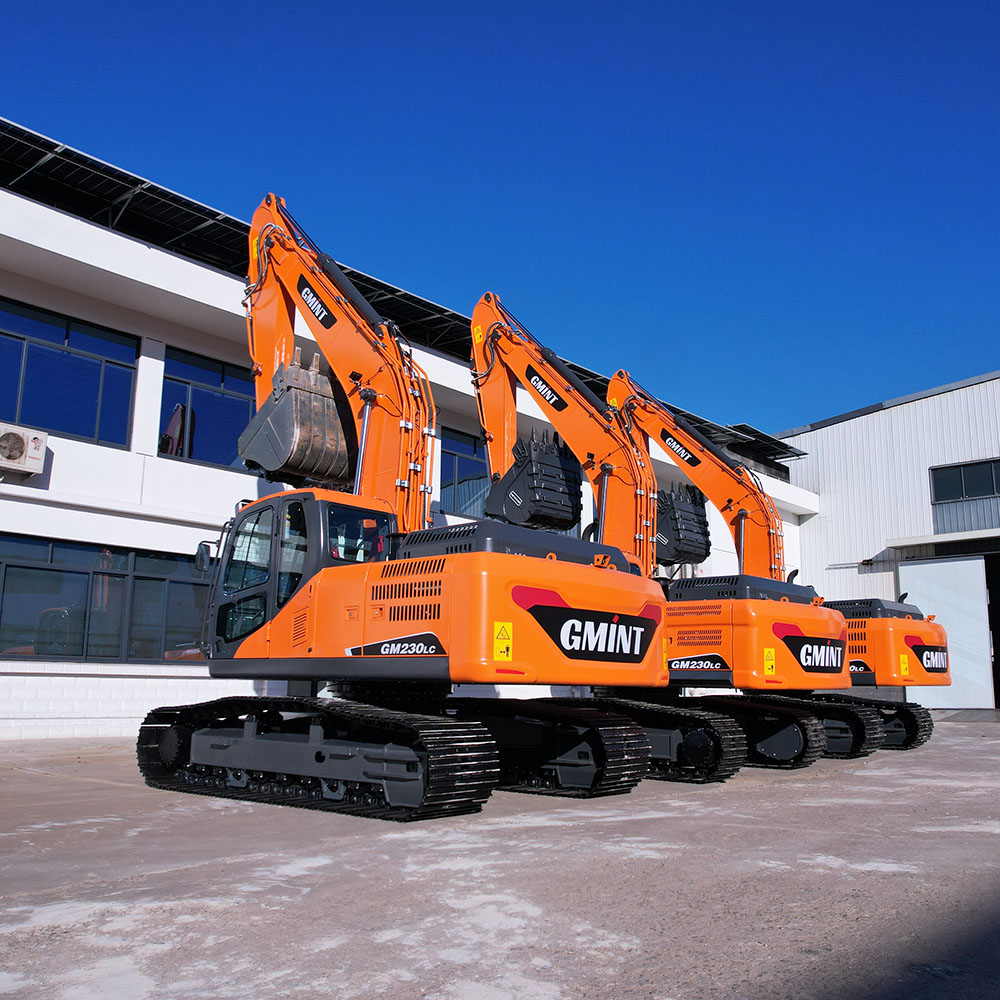 Crawler Construction Excavator Reinforced Frame High Strength Urban Construction Machinery