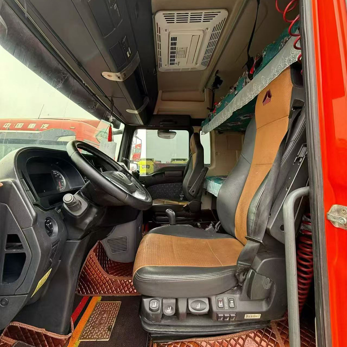 二手2021金标汕德卡 540马力曼机 采埃孚自动挡带液缓