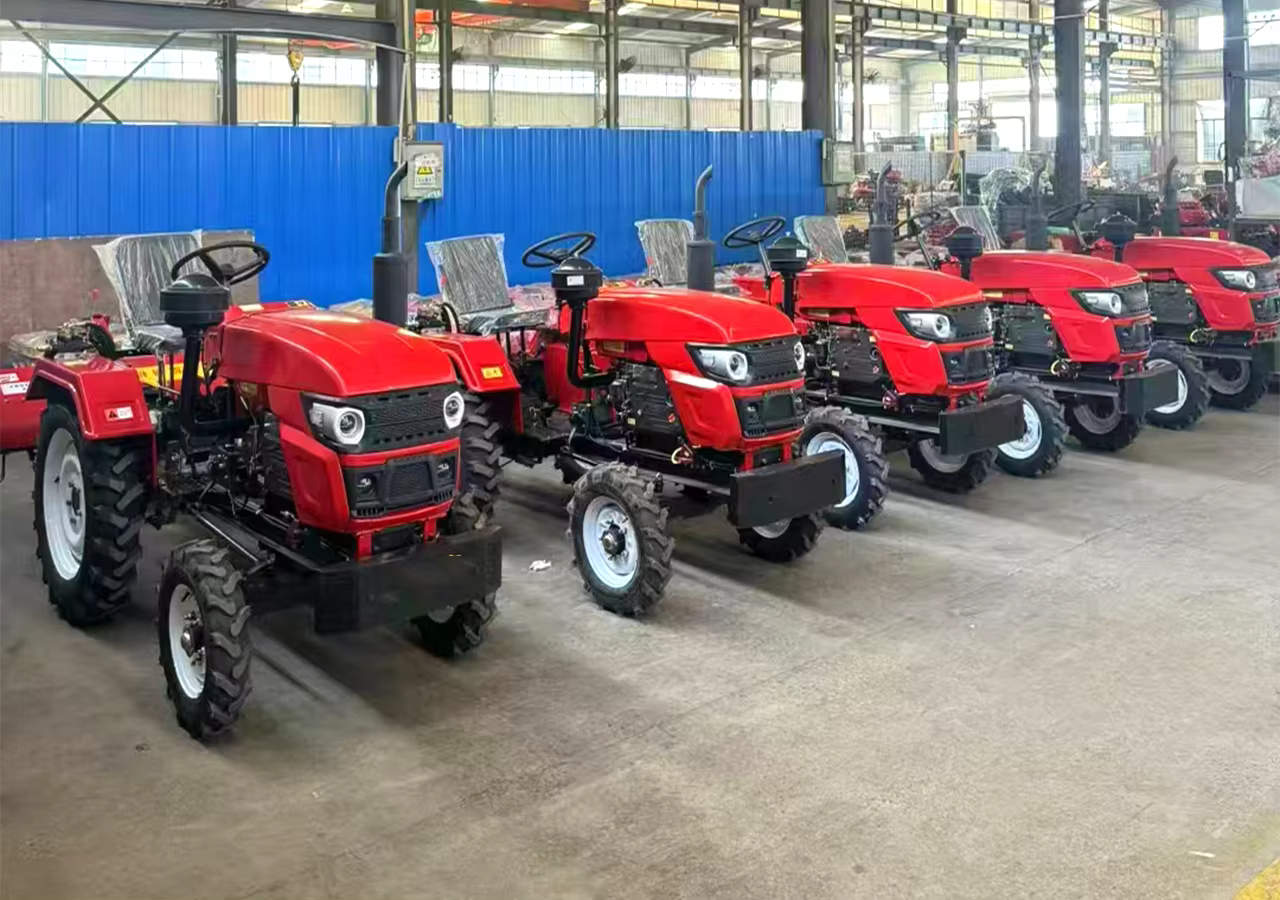 Free Shipping 4wd 50hp 55hp 60hp Energy-saving Agricultural Machinery Farm Tractor Trailer Rotary Cultivator Planter Tractors