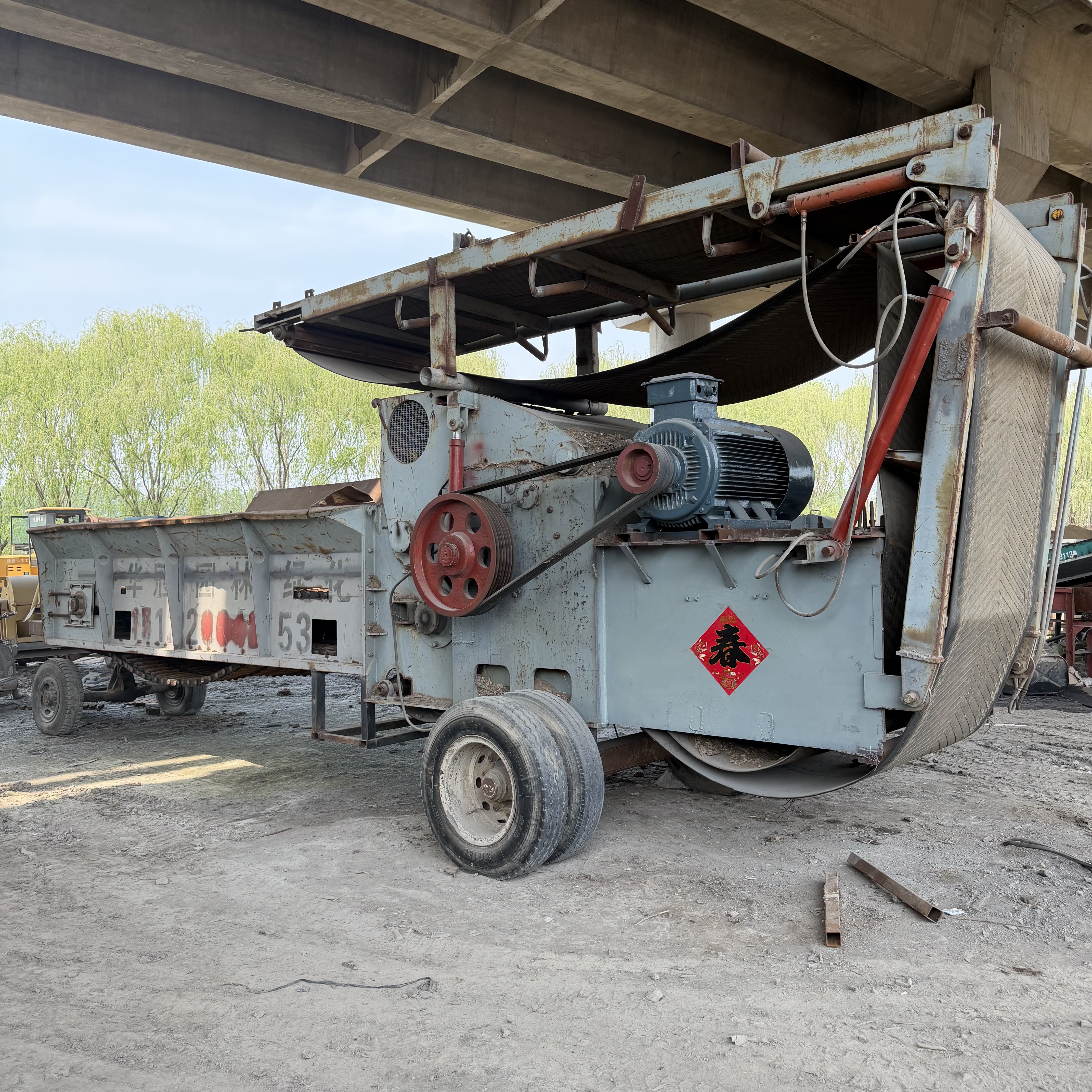 二手综合木材破碎机 盘式 / 鼓式削片机 树枝粉碎机 多型号出口专供