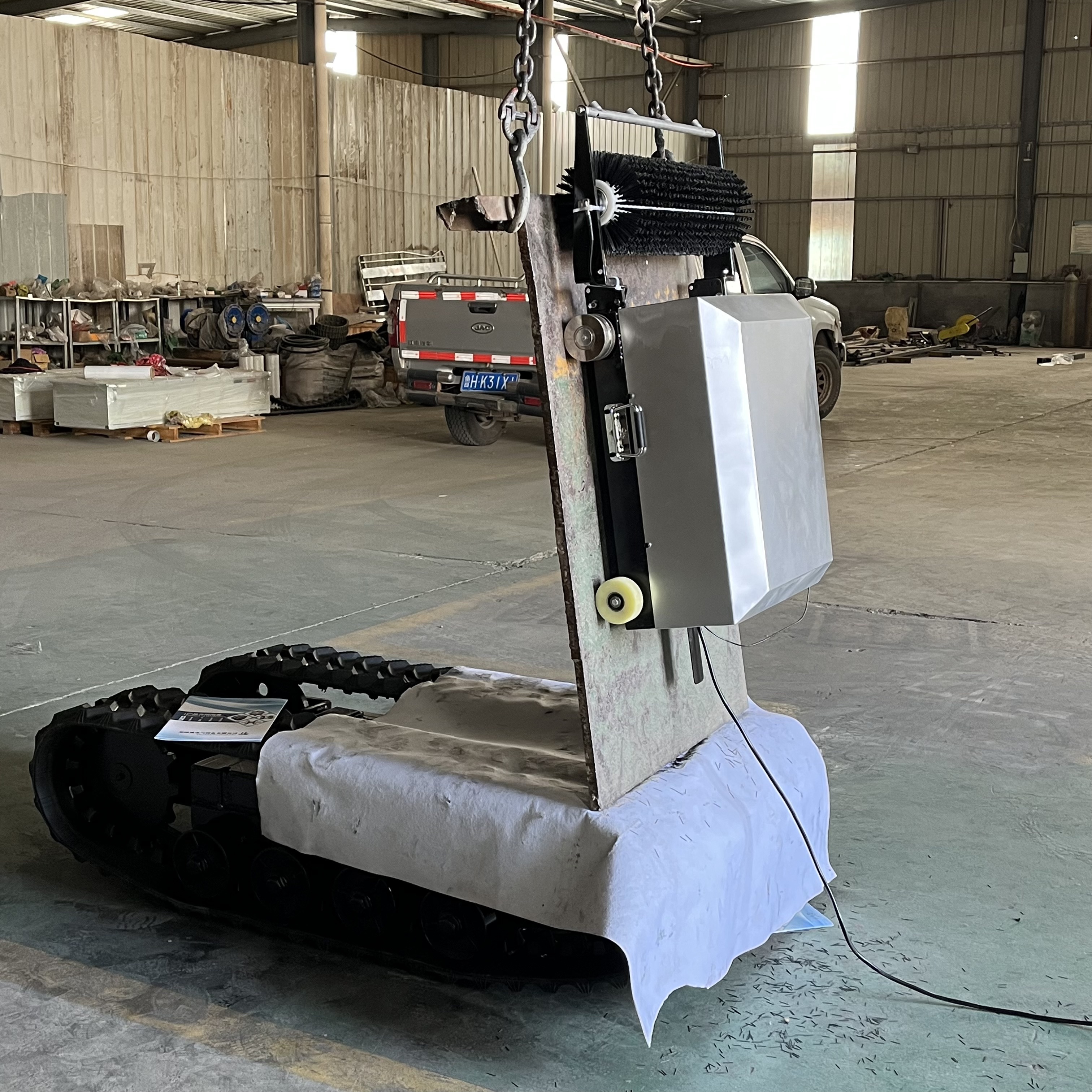 爬壁清洗机器人