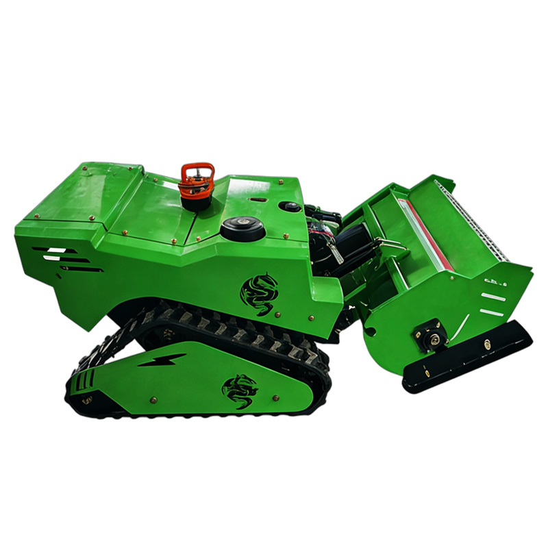 800 Green Remote Control Lawn Mower