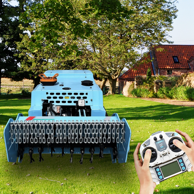 800 Blue Remote Control Lawn mower